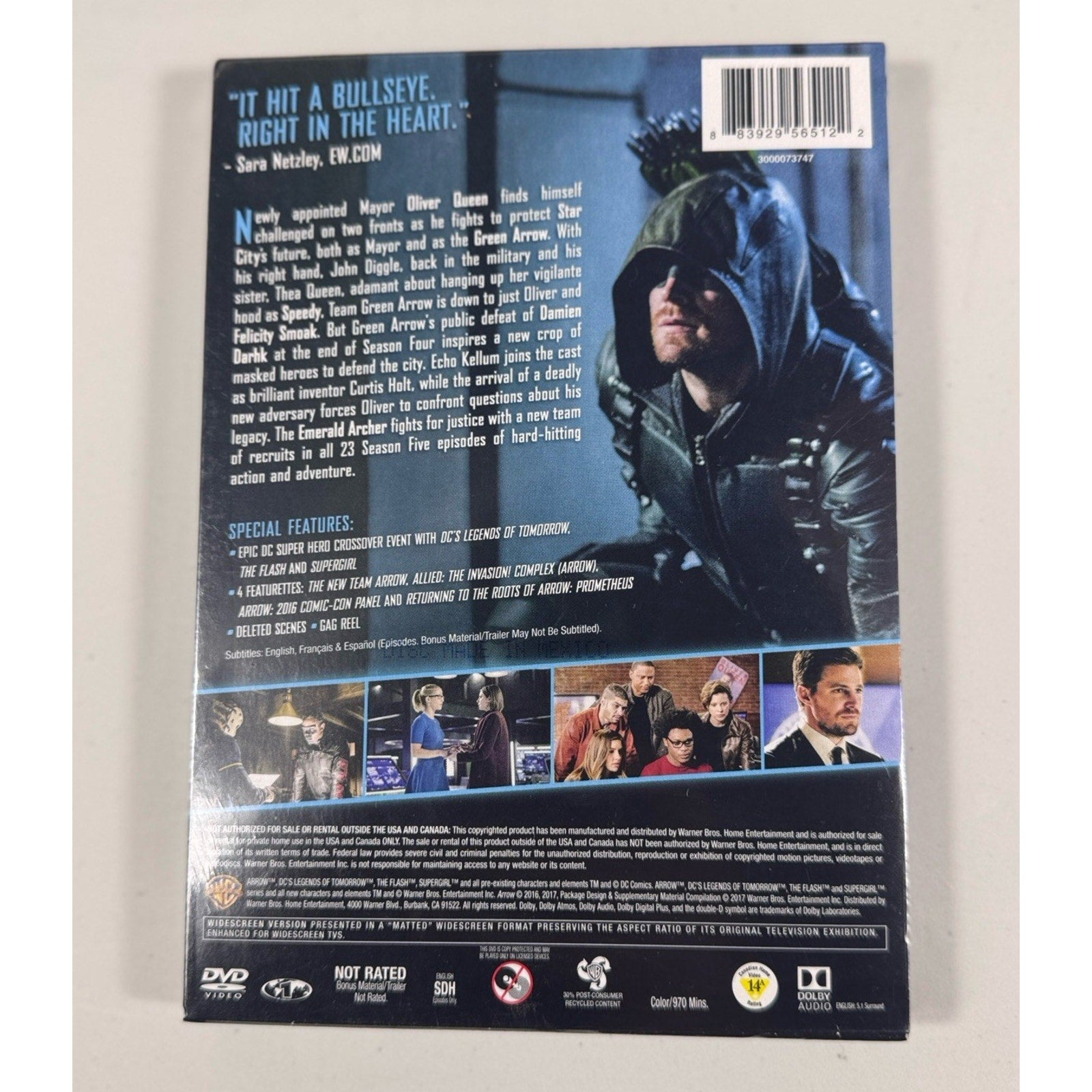 Arrow Complete Seasons 1-7 DVD Lot S1-S3 Sealed S4-S7 Like New DC CW TV Series