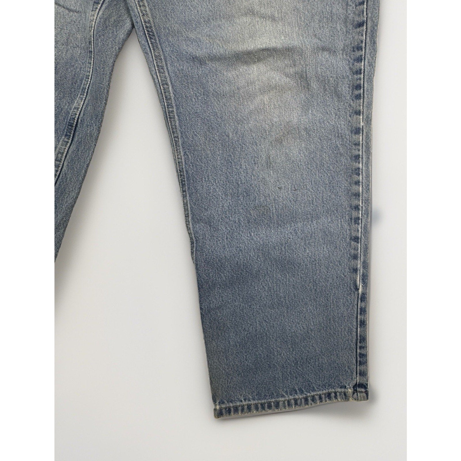 Carhartt B42 Relaxed Fit Jeans Mens 40x30 Distressed Workwear Denim Made Mexico