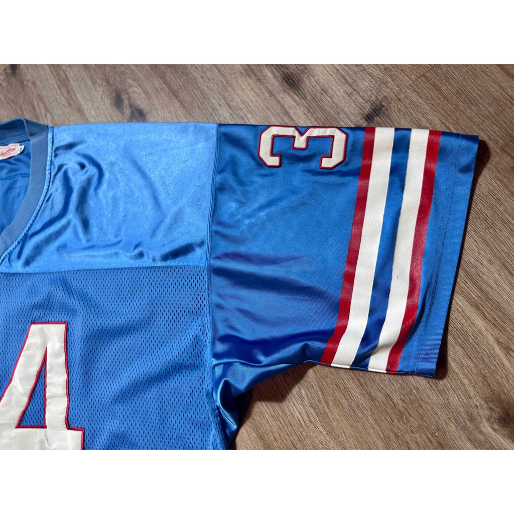Vintage Mitchell & Ness Earl Campbell Houston Oilers #34 Throwback Jersey 58