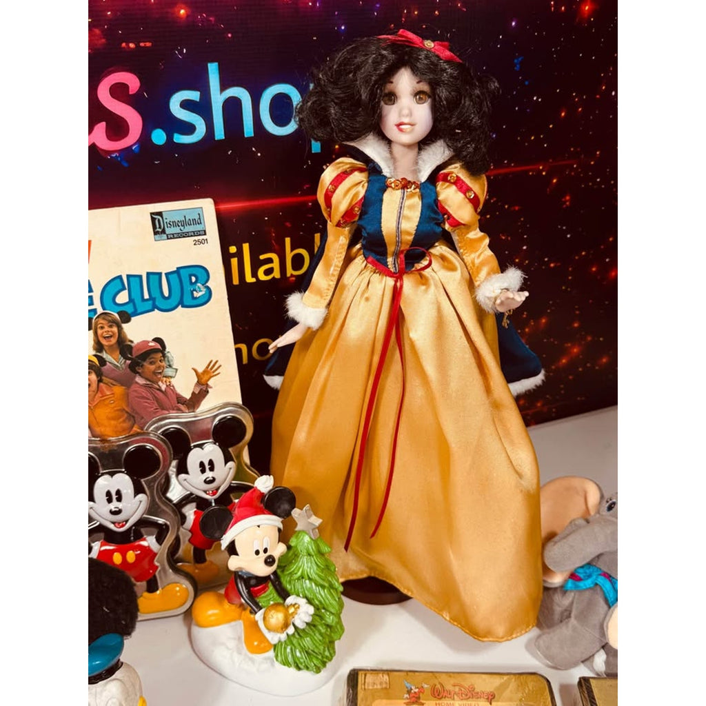 Vintage Disney Collectibles Mega Lot Mickey Mouse Watches Snow White VHS Vinyl Disneyana