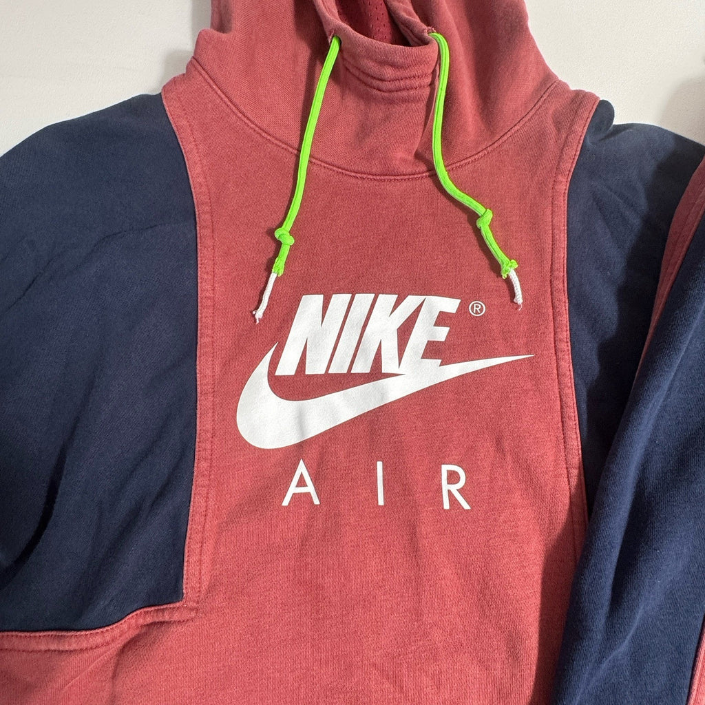 Nike Air Matching Hoodie Jogger Set Small Red Navy DR8948-661 Sportswear