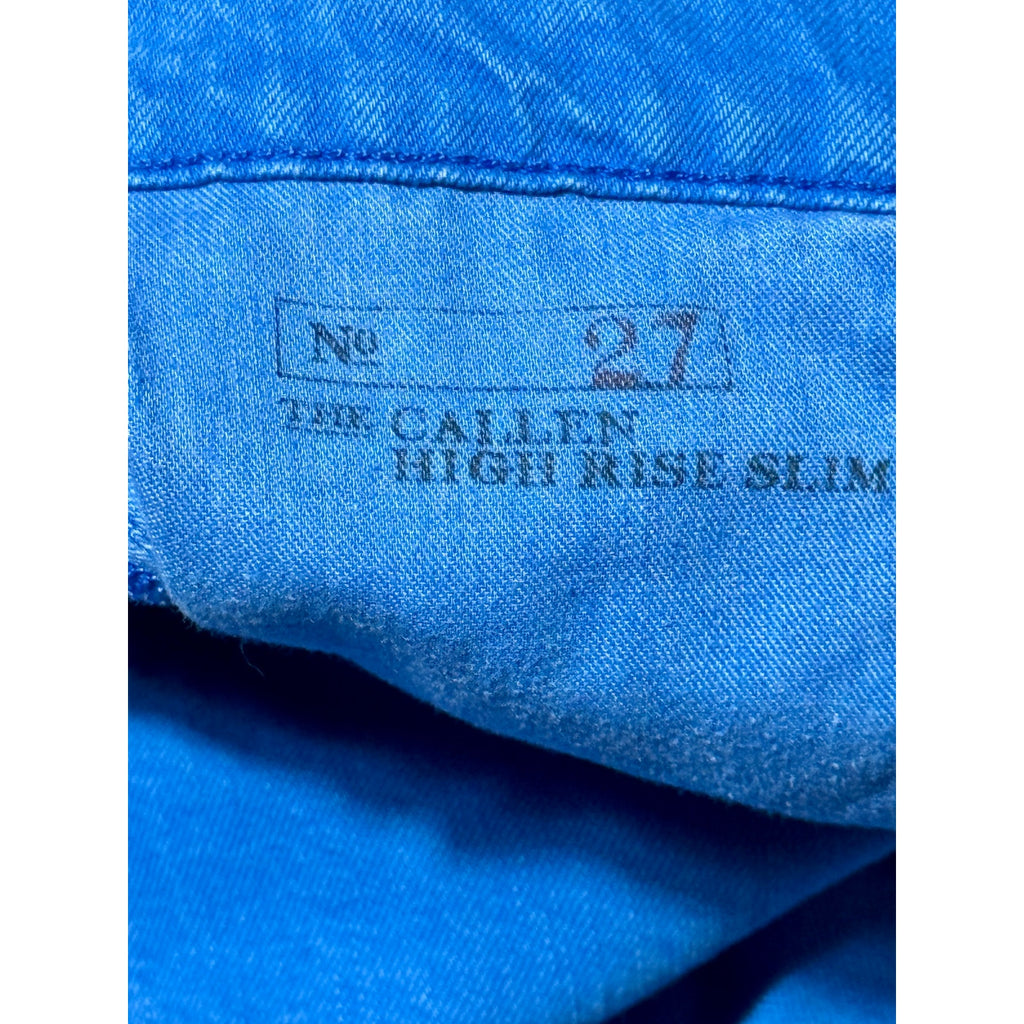 Polo Ralph Lauren Callen High Rise Slim Jeans Women’s 27 Blue Denim