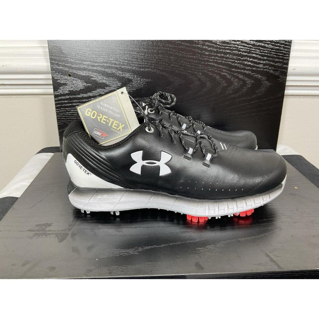 Under Armour HOVR Drive GTX E Golf Shoes Goretex 3023326-001 Mens Sz 6