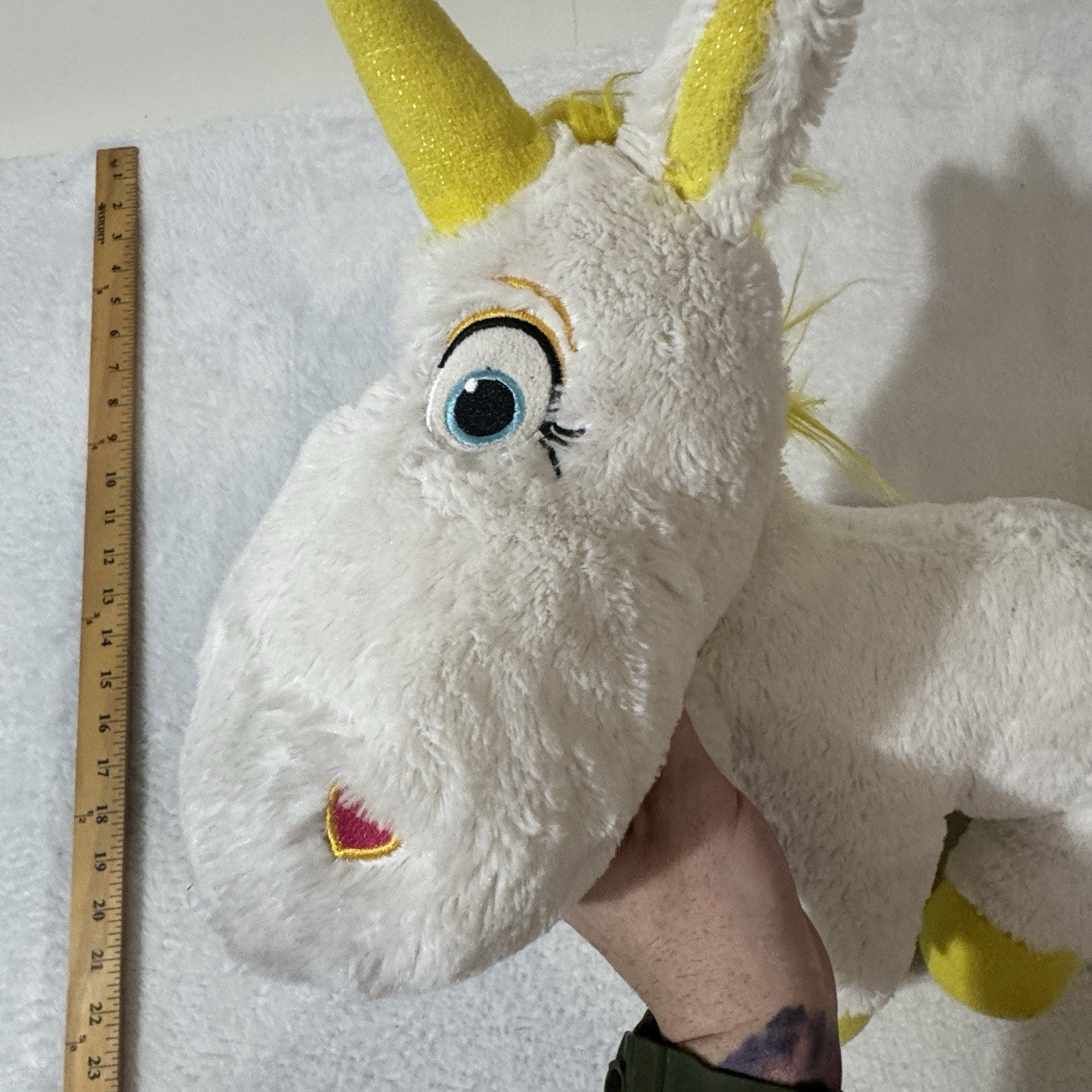 Vtg Disney Store Toy Story 4 Buttercup Unicorn Horse Plush 21” Large Pixar Rare