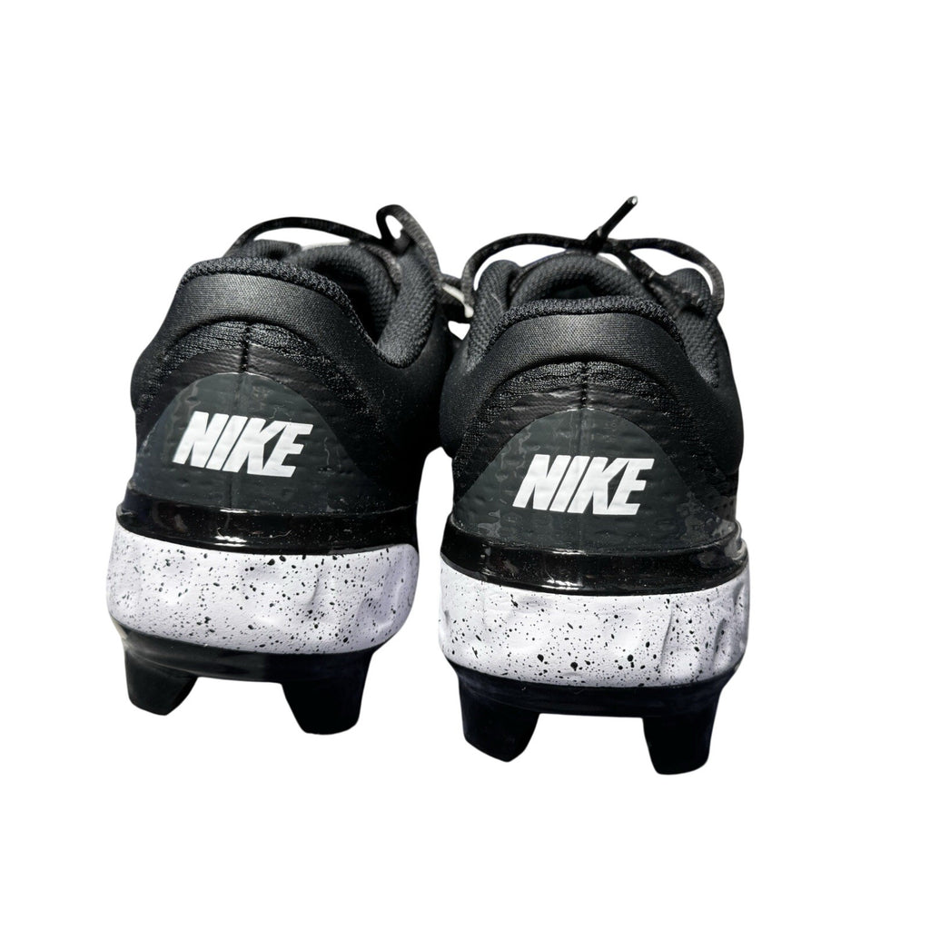 Nike Alpha Huarache Elite 4 MCS Baseball Cleat Black White FD6221-003 Sz 15