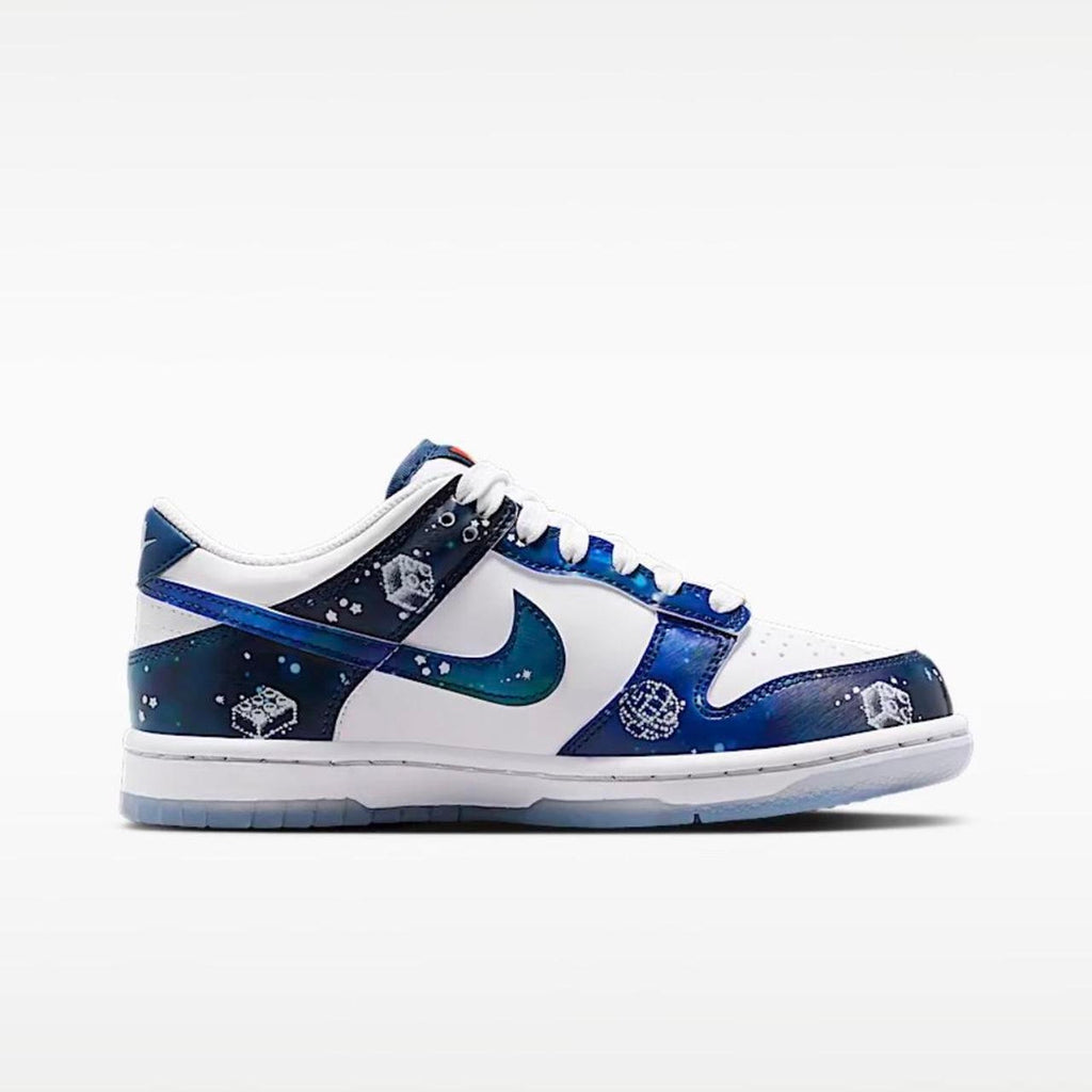 Nike Dunk Low x LEGO Blue Galaxy sz 5Y Women's 6.5 NWT Space Theme SB Style