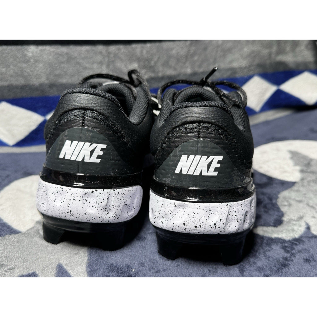 Nike Alpha Huarache Elite 4 MCS Baseball Cleat Black White FD6221-003 Sz 14