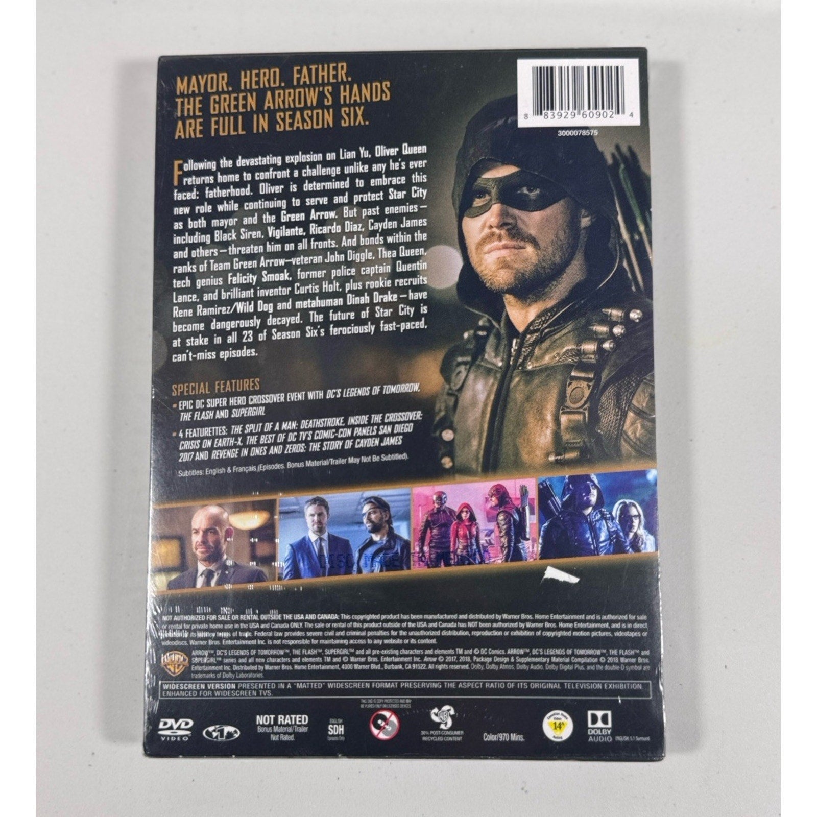 Arrow Complete Seasons 1-7 DVD Lot S1-S3 Sealed S4-S7 Like New DC CW TV Series