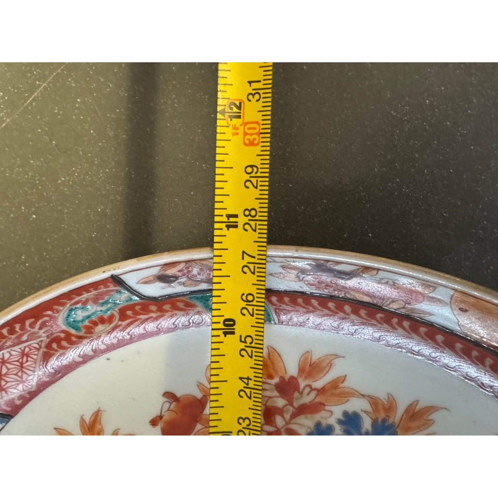 Antique Japanese Kutani Pedestal Compote Bowl Peacock Floral 10.75” Hand Painted