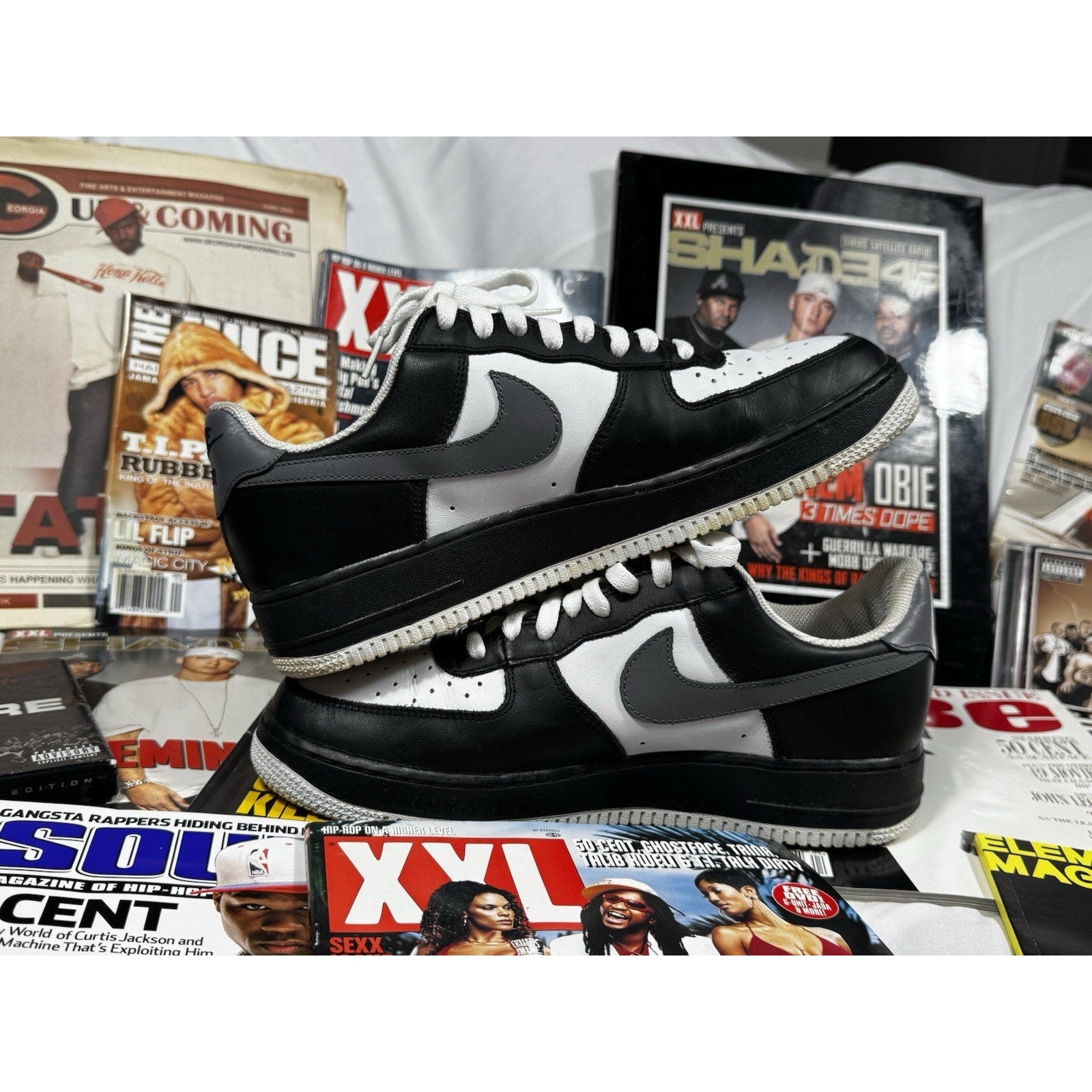 1/50 Nike Air Force 1 Eminem x Shady Records 10.5 2004 Friends & Family Only AF1