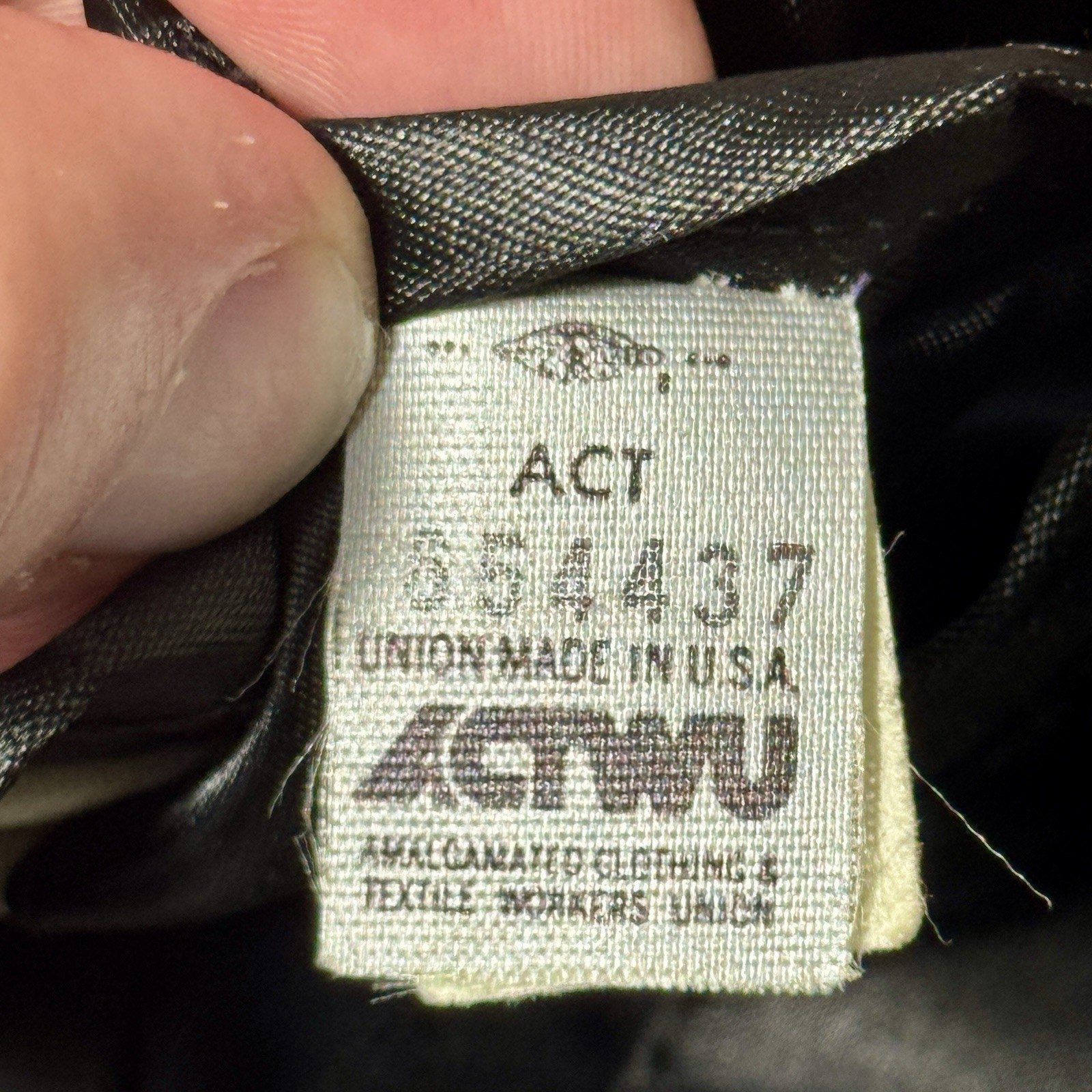 Vtg West Wind Glaziers Local 27 Union Satin Jacket USA ACTWU Men’s M Chicago HTF
