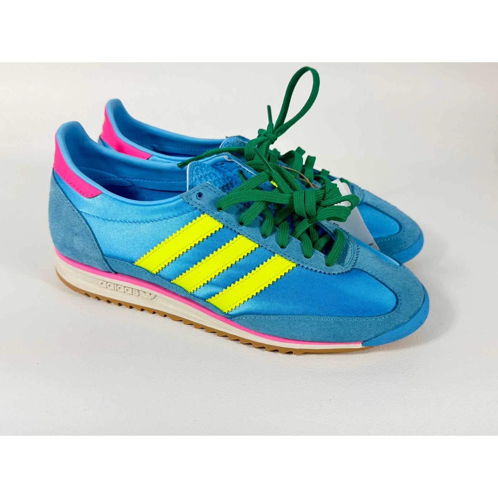 Adidas SL 72 OG W Blue Yellow Pink JI0196 Retro Runner Women’s 7.5 New