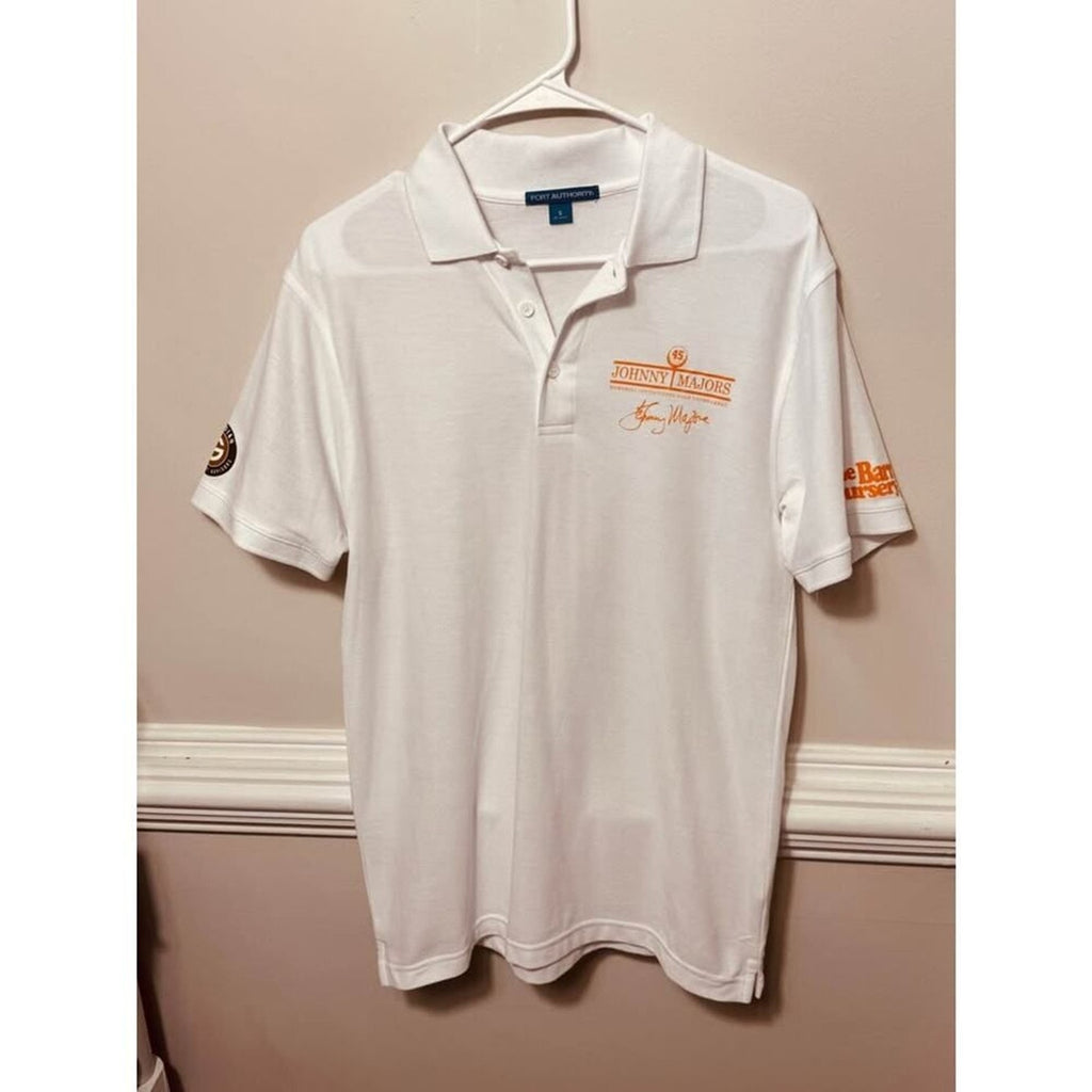 Vintage 1980s Johnny Majors Memorial Invitational Golf Tournament Tennessee Polo