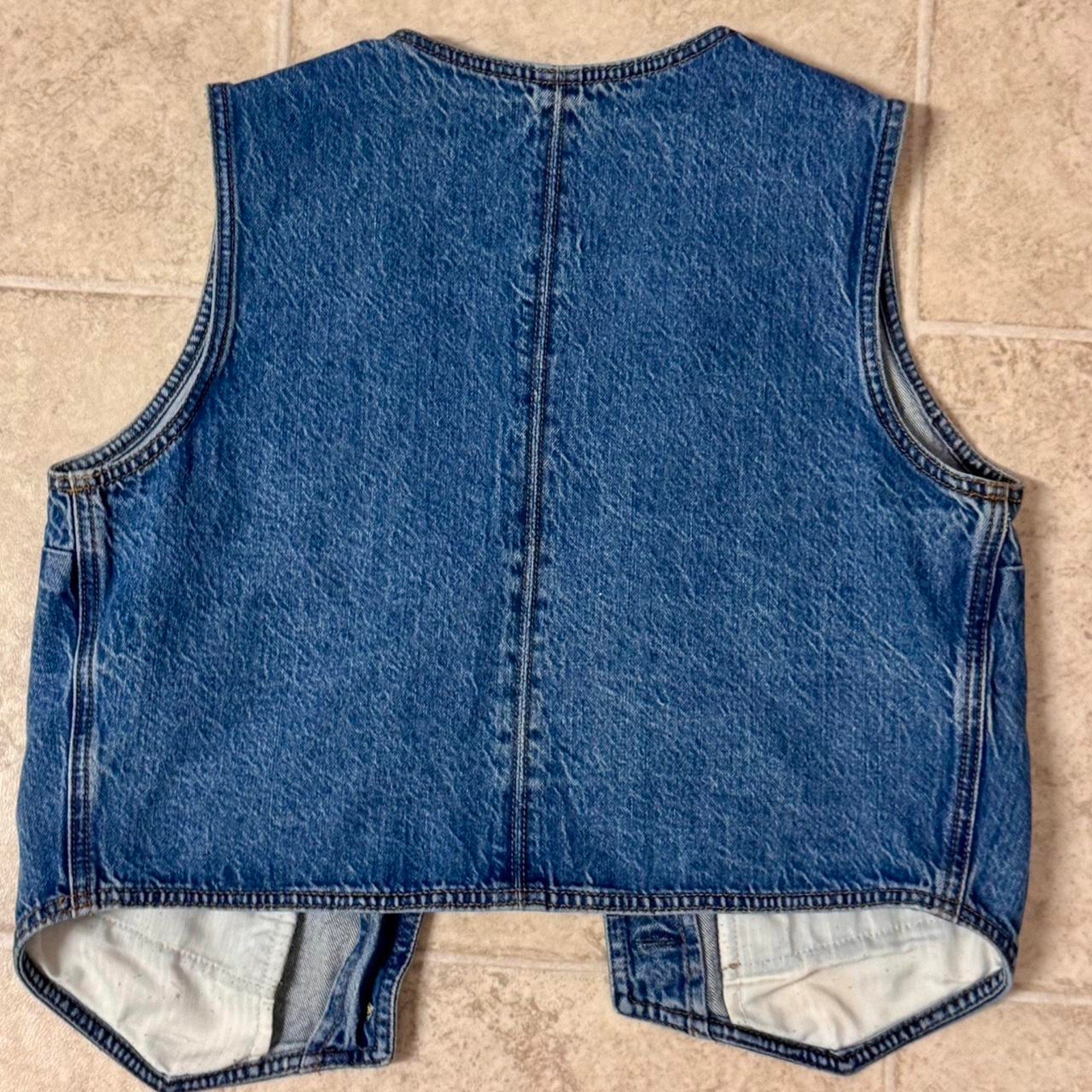Vtg abercrombie fitch denim