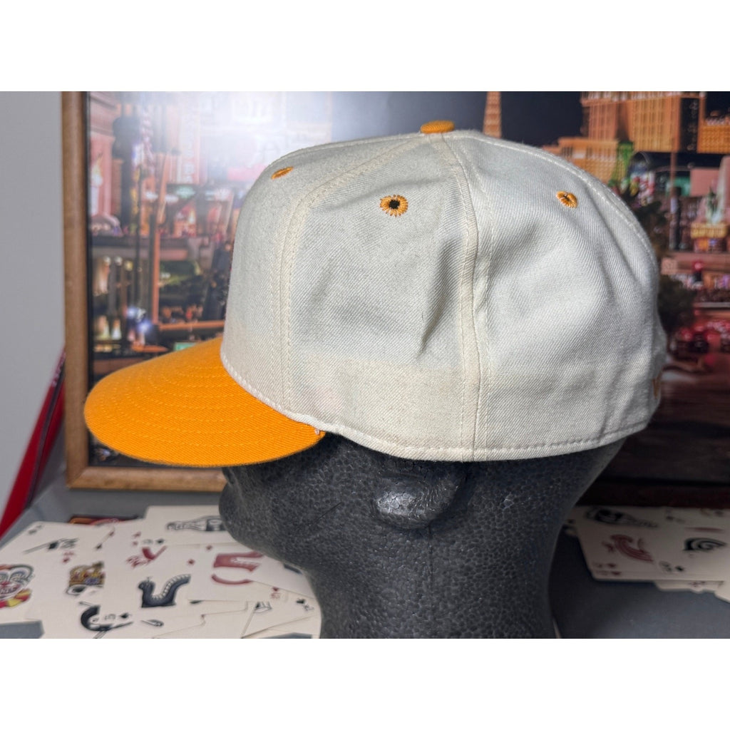 Vintage University of Tennessee Vols New Era 5950 Fitted Hat 7 3/8 Wool NCAA Cap