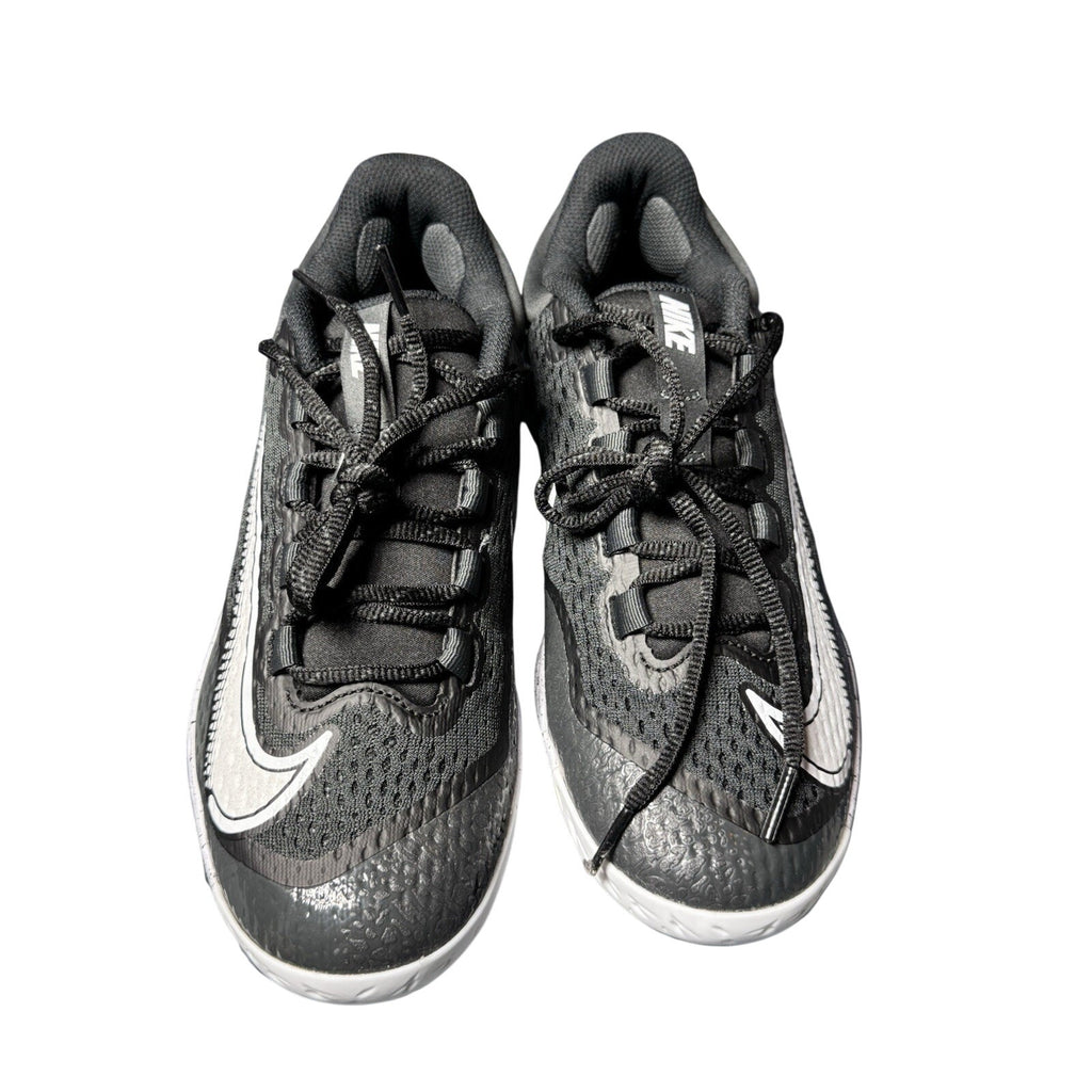 Nike Alpha Huarache Elite 4 MCS Baseball Cleat Black White FD6221-003 Sz 15