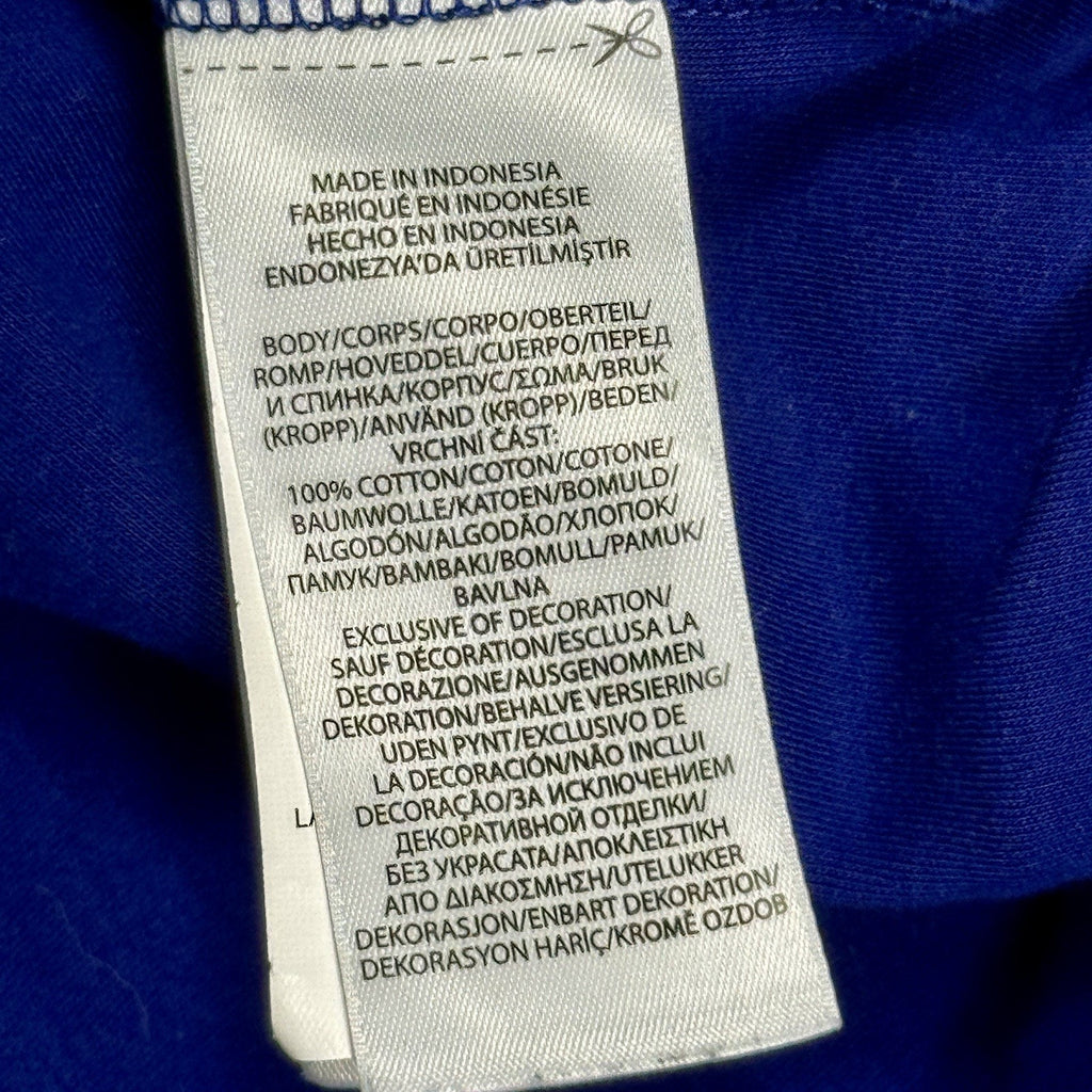 Polo Ralph Lauren Mens L Custom Slim Fit Polo Shirt Royal Blue Short Sleeve