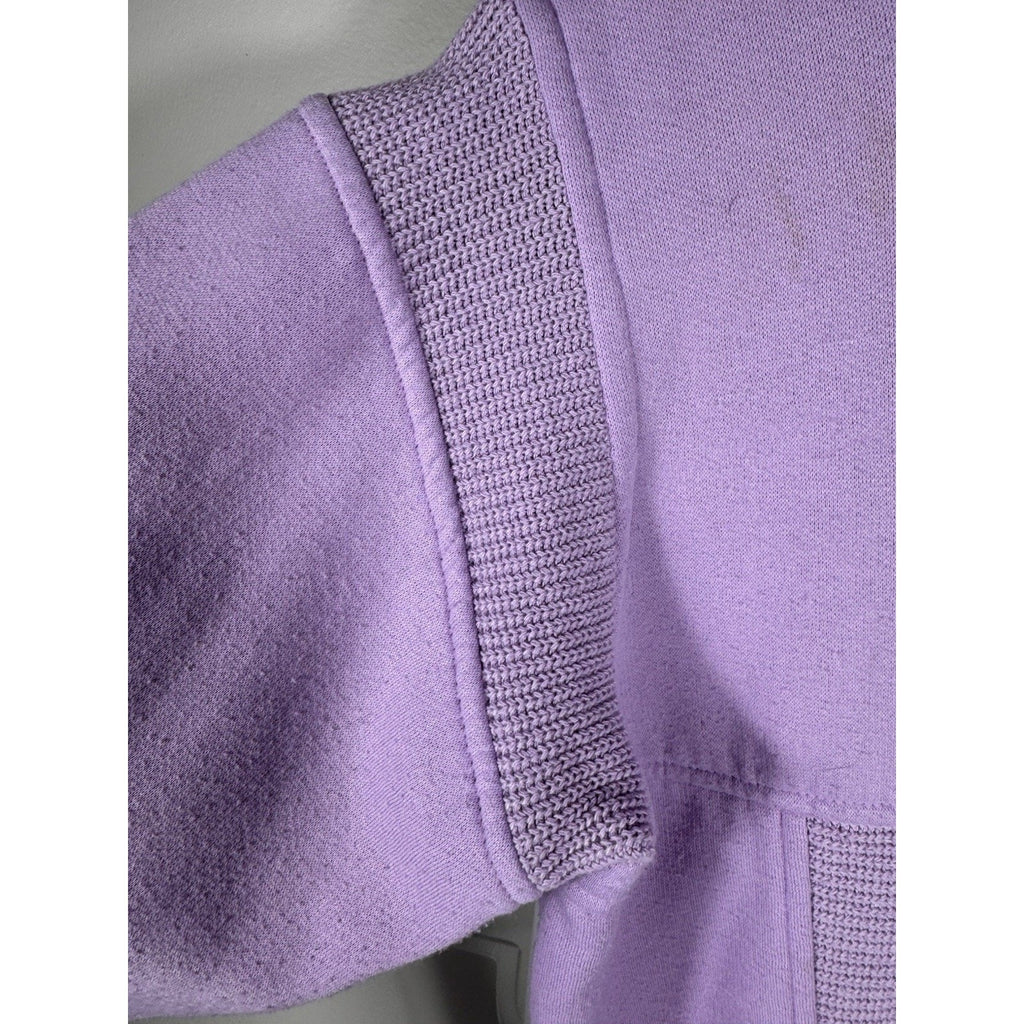 Rare Vtg 80s 90s Goolagong Purple Henley Sweatshirt Pullover Womens L Taiwan HTF