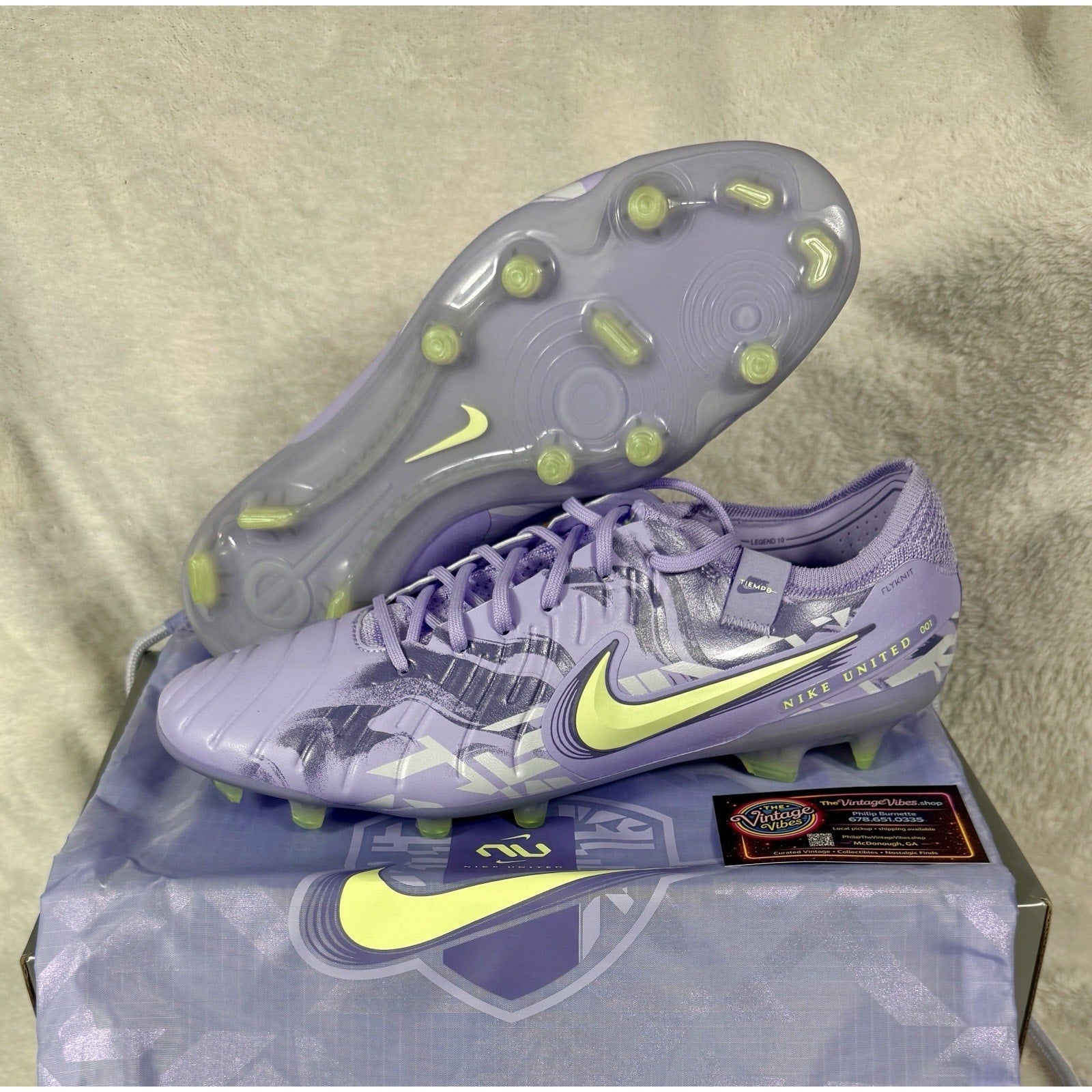 Nike Tiempo Legend 10 Elite FG United Pack Men’s Soccer Cleats 11 HF1592-500