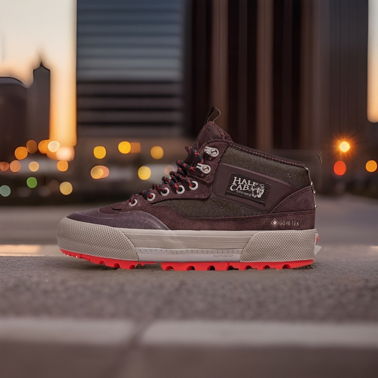 Vans Half Cab GORE-TEX MTE Boot Bitter Chocolate Brown Men’s Sz8 - W 9.5 EU 40.5