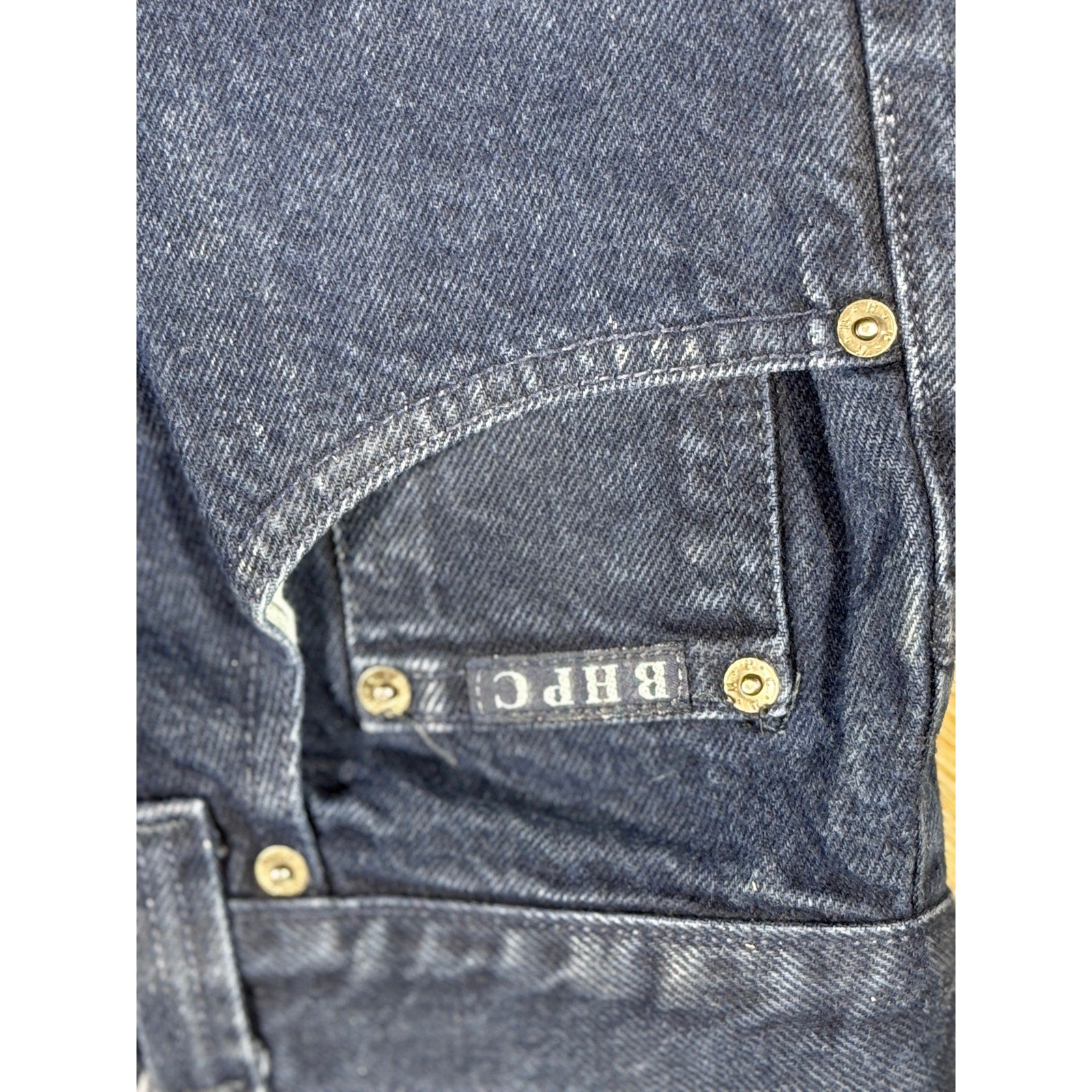 Vintage Beverly Hills Polo Club Baggy Jeans 36x32 90s Made USA Y2K Hip Hop Denim