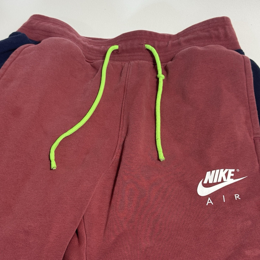 Nike Air Matching Hoodie Jogger Set Small Red Navy DR8948-661 Sportswear