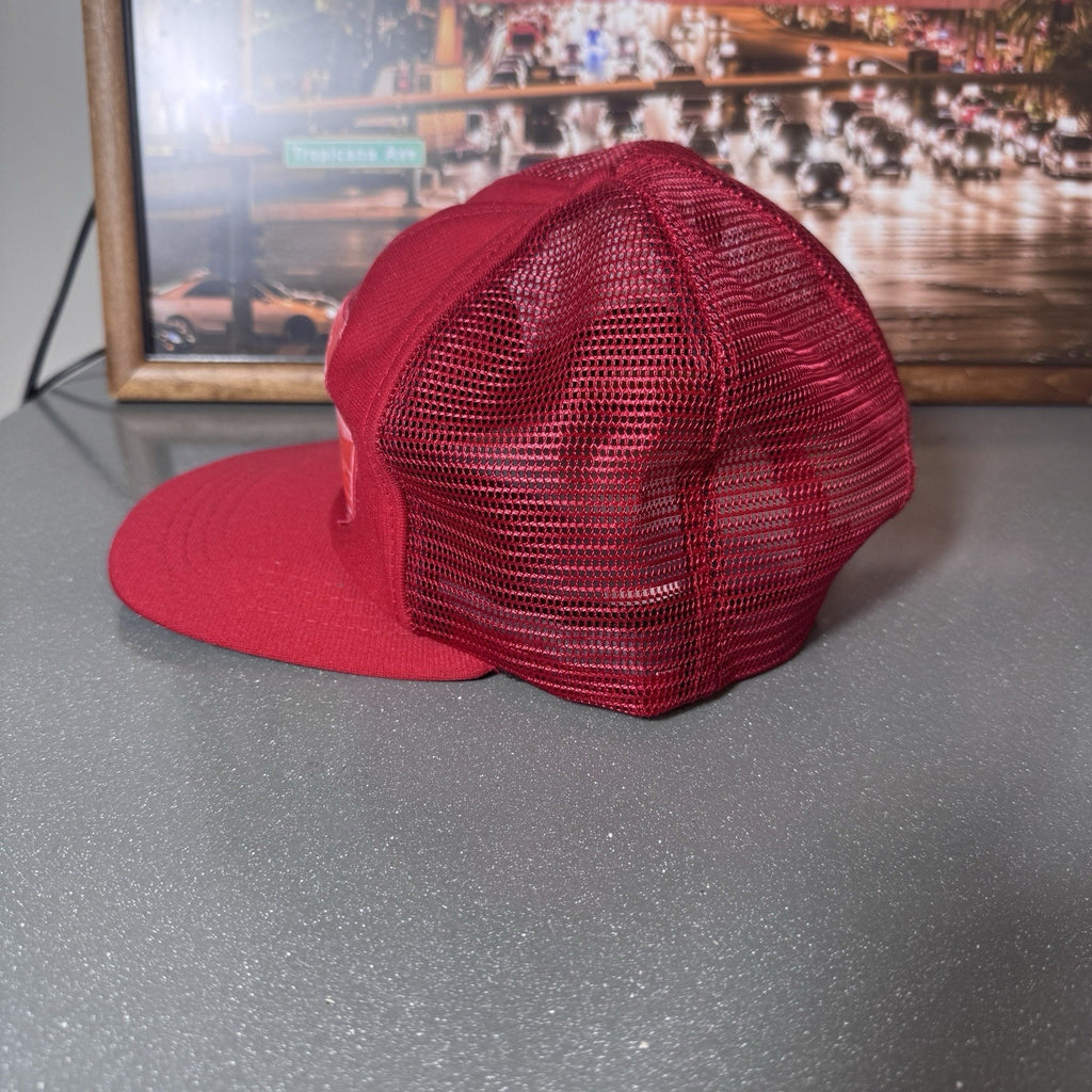 Vtg 70s-80s Honda New Era USA Trucker Snapback Hat Terry’s Cycle Lawn Motorcycle