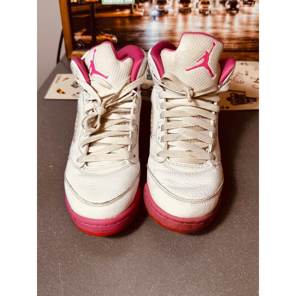 Nike Air Jordan 5 Retro GS “Pinksicle” 440892-168 Pink Girls 6Y / Women’s 7.5