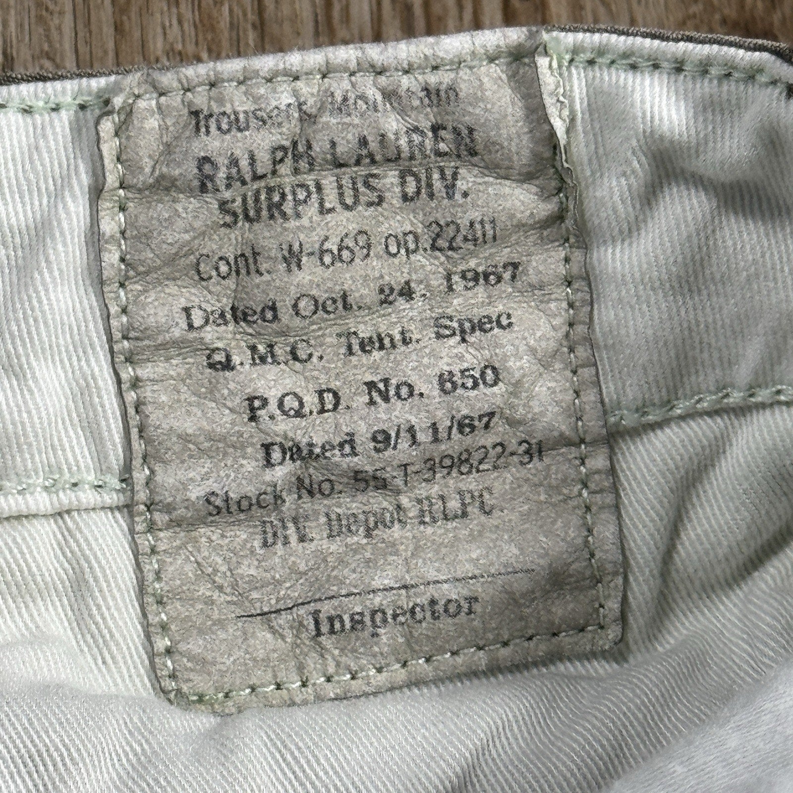 Polo Ralph Lauren Surplus Utility Cargo Shorts Mens 36 Green Cotton Combat Y2K