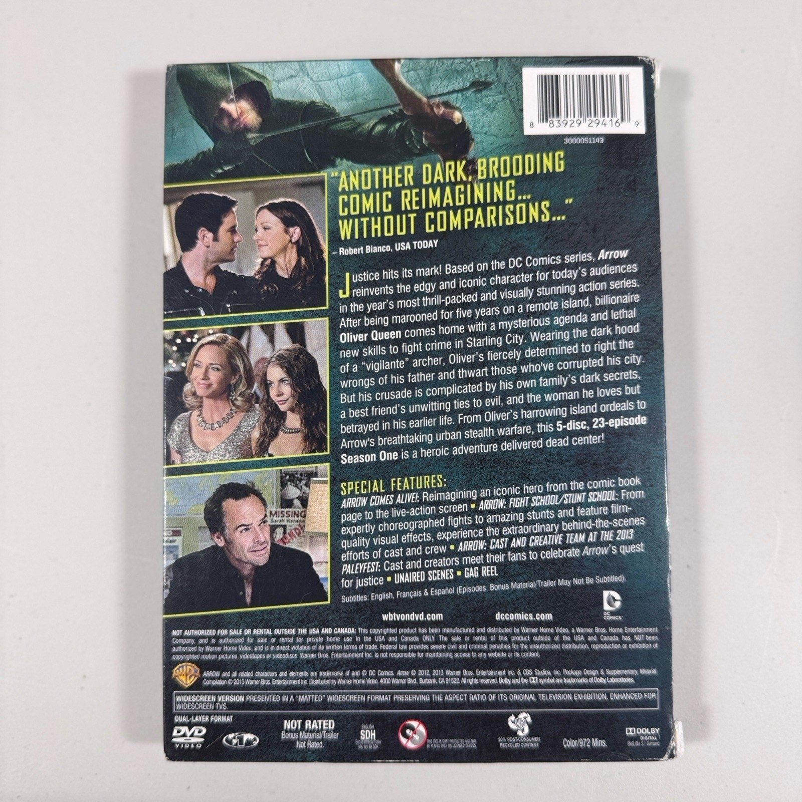 Arrow Complete Seasons 1-7 DVD Lot S1-S3 Sealed S4-S7 Like New DC CW TV Series
