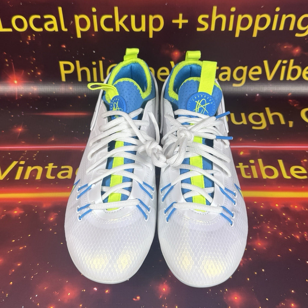 Nike Huarache 9 Elite Low LAX SE Lacrosse Cleats Men's Size 9.5 FV6147-100 New