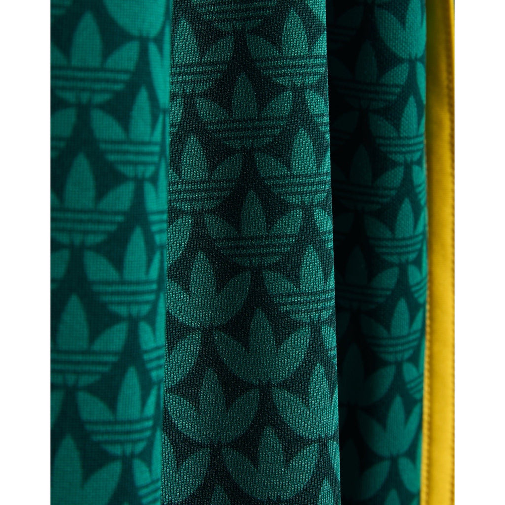 adidas Originals Firebird Loose Monogram Track Pants Men XL Green Yellow KD0396