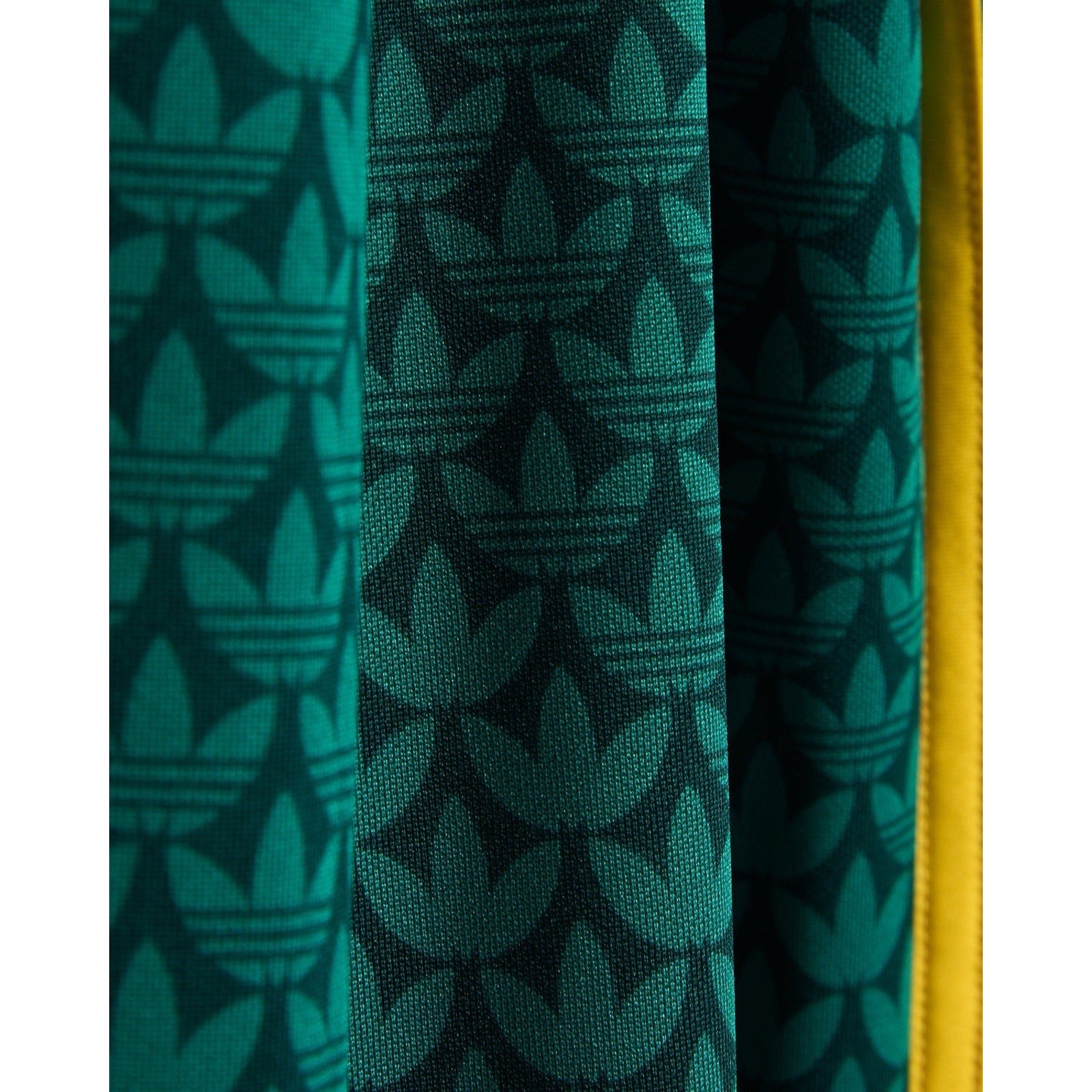 adidas Originals Firebird Loose Monogram Track Pants Men XL Green Yellow KD0396