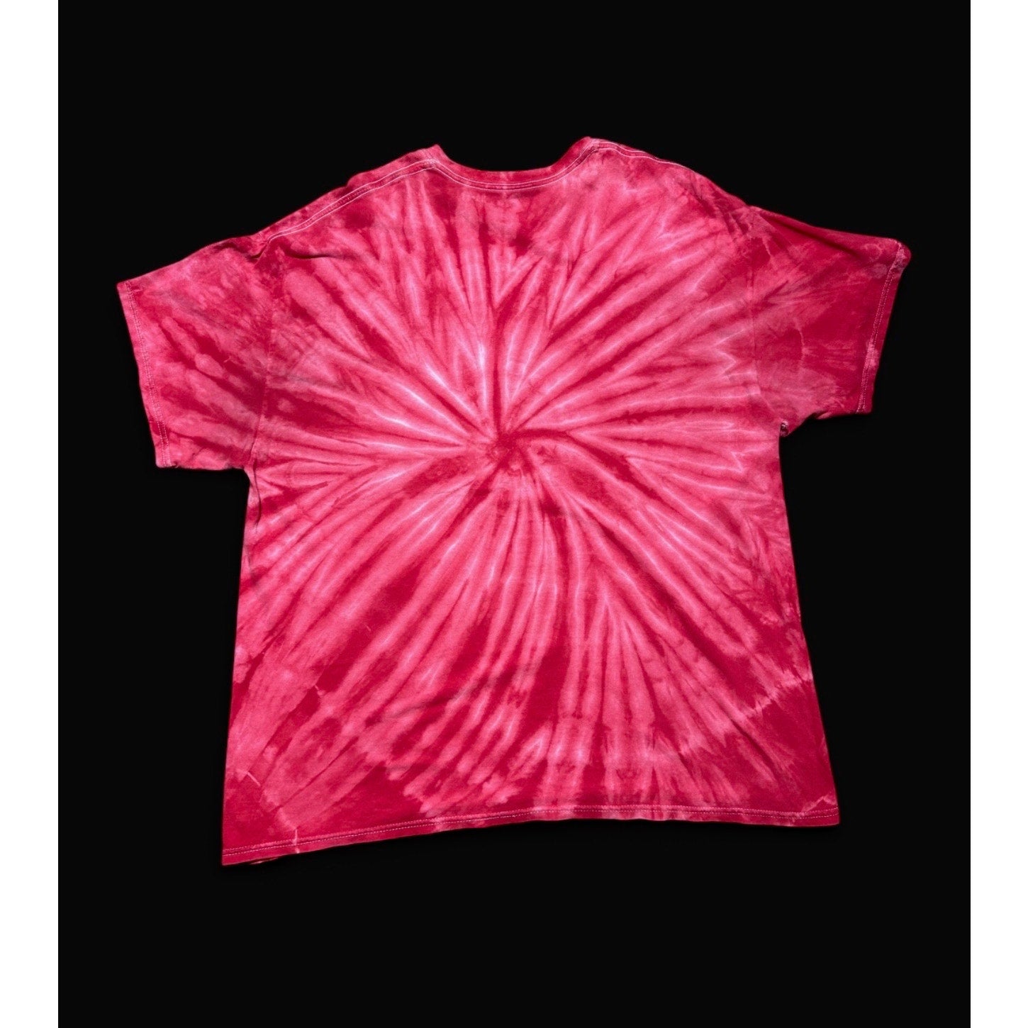 Georgia Bulldogs Tie Dye T Shirt XL Red Spiral NCAA College Football Fan Tee