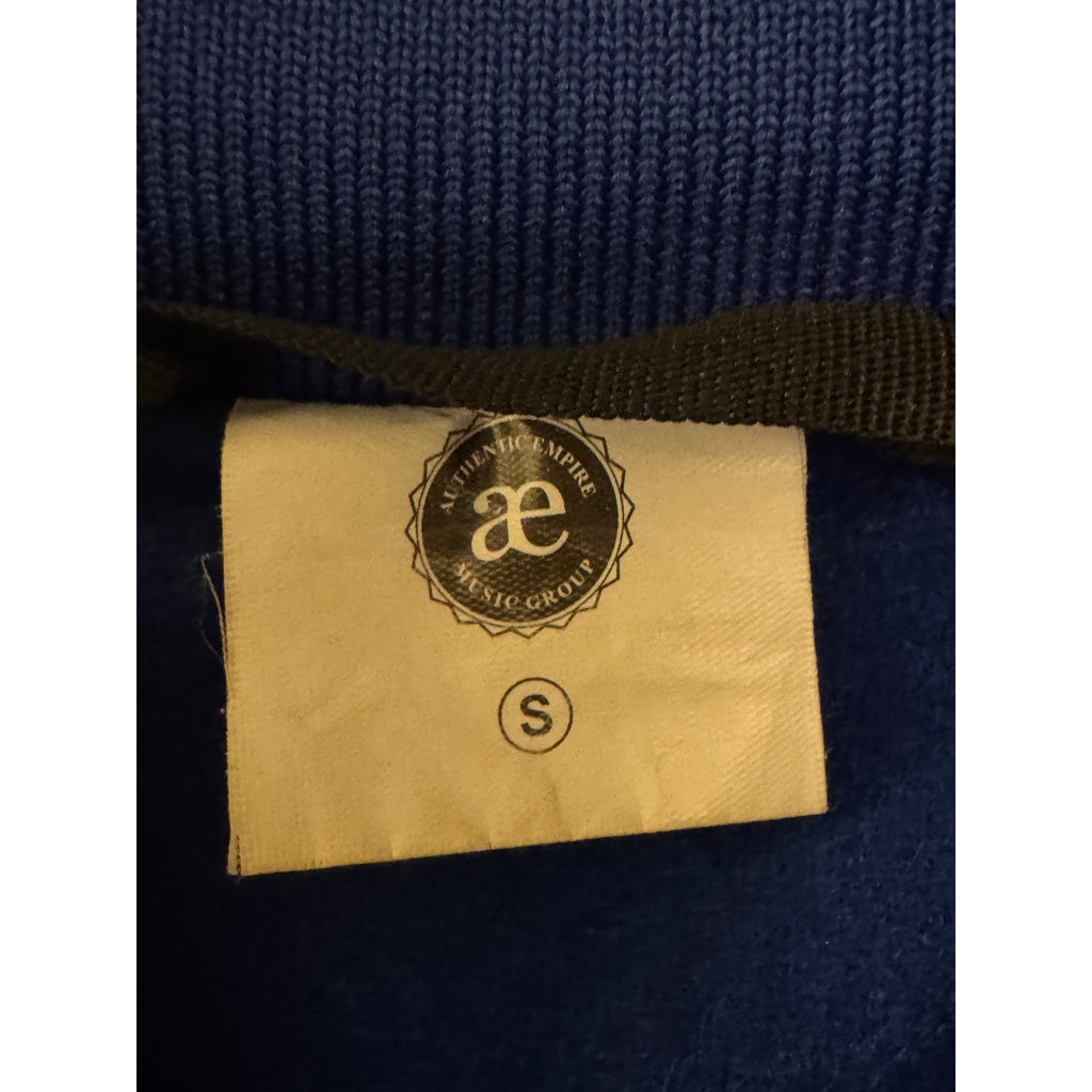 AUTHENTIC EMPIRE Music Group Varsity Jacket TR3 Wool Leather Small