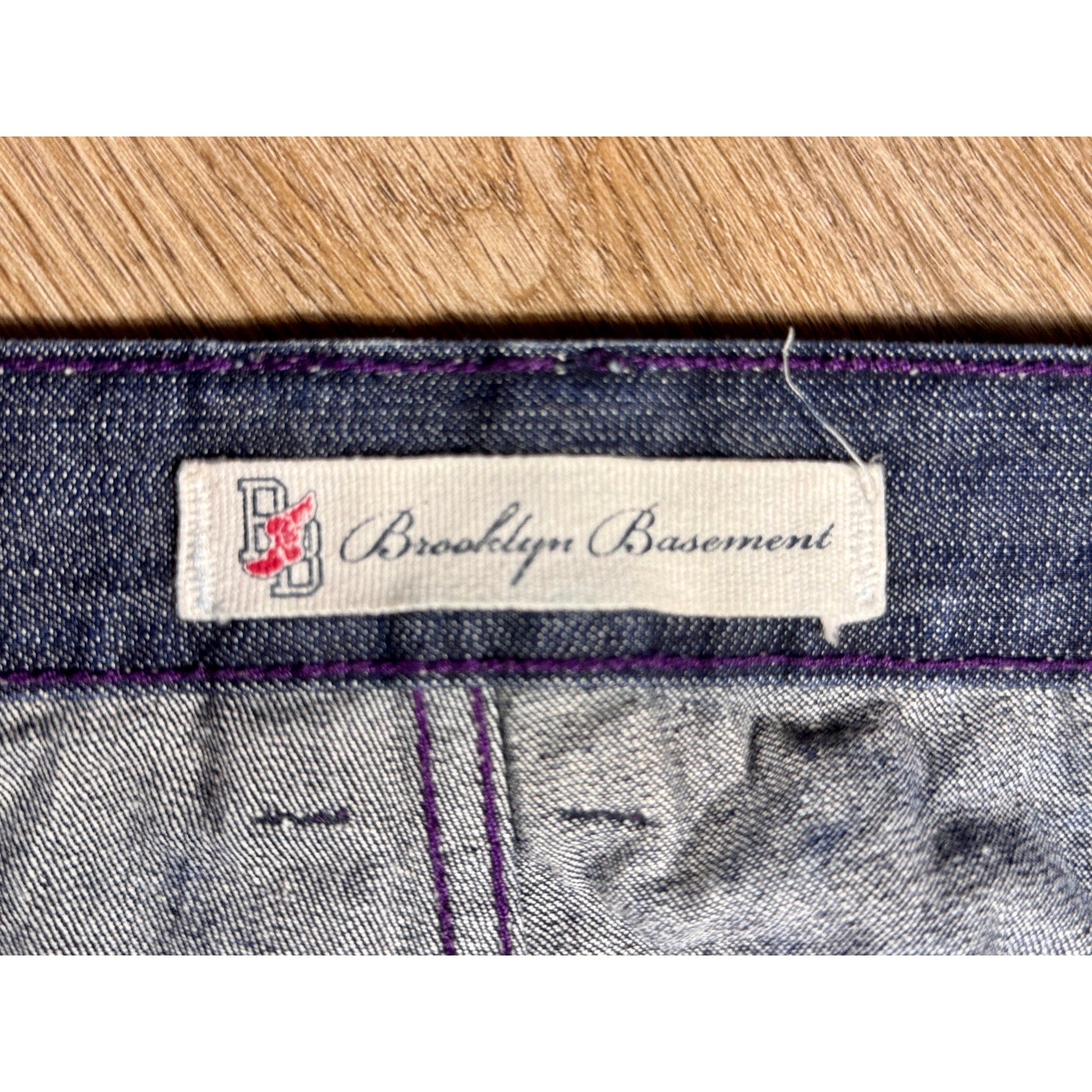 Brooklyn Basement Wide Leg Baggy Jeans Men’s 40x32 Dark Wash Y2K Skater Hip Hop