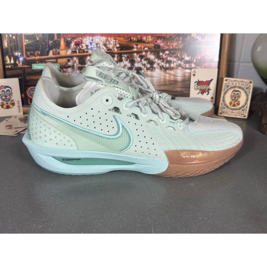 Nike GT Cut 3 Mint Foam Green Gum ZoomX DV2913-300 Size 18 New No Box