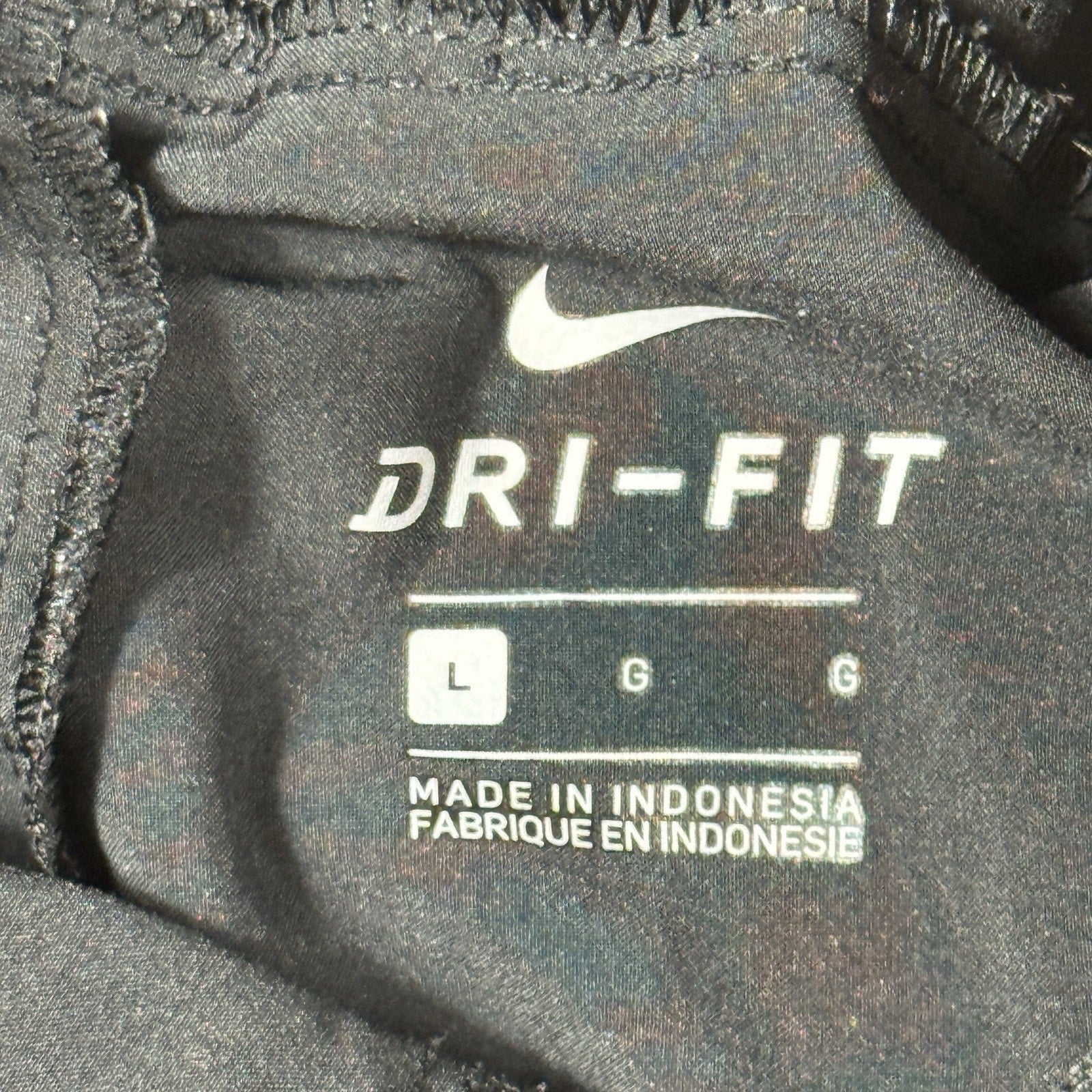 Nike Dri-FIT Georgia Bulldogs Team Sideline Pants Men's Large Black NCAA UGA Zip