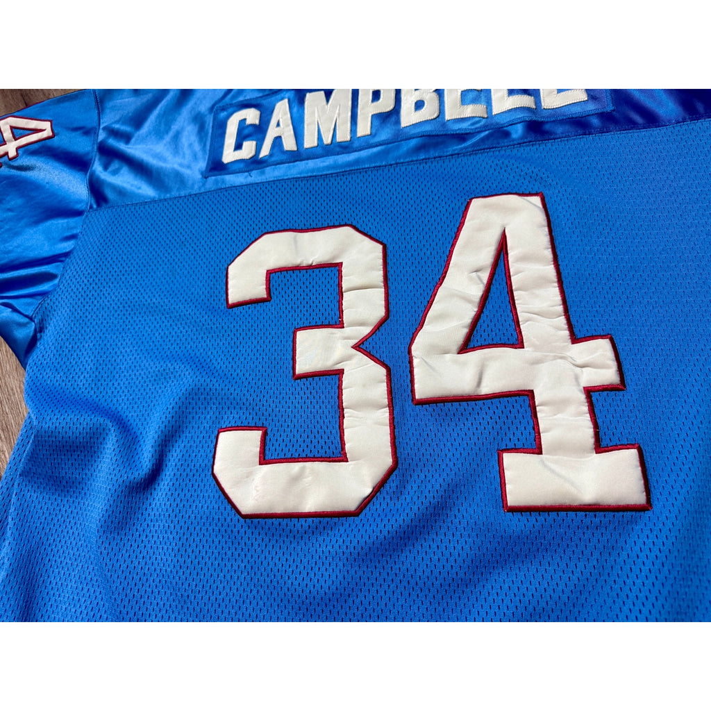 Vintage Mitchell & Ness Earl Campbell Houston Oilers #34 Throwback Jersey 58