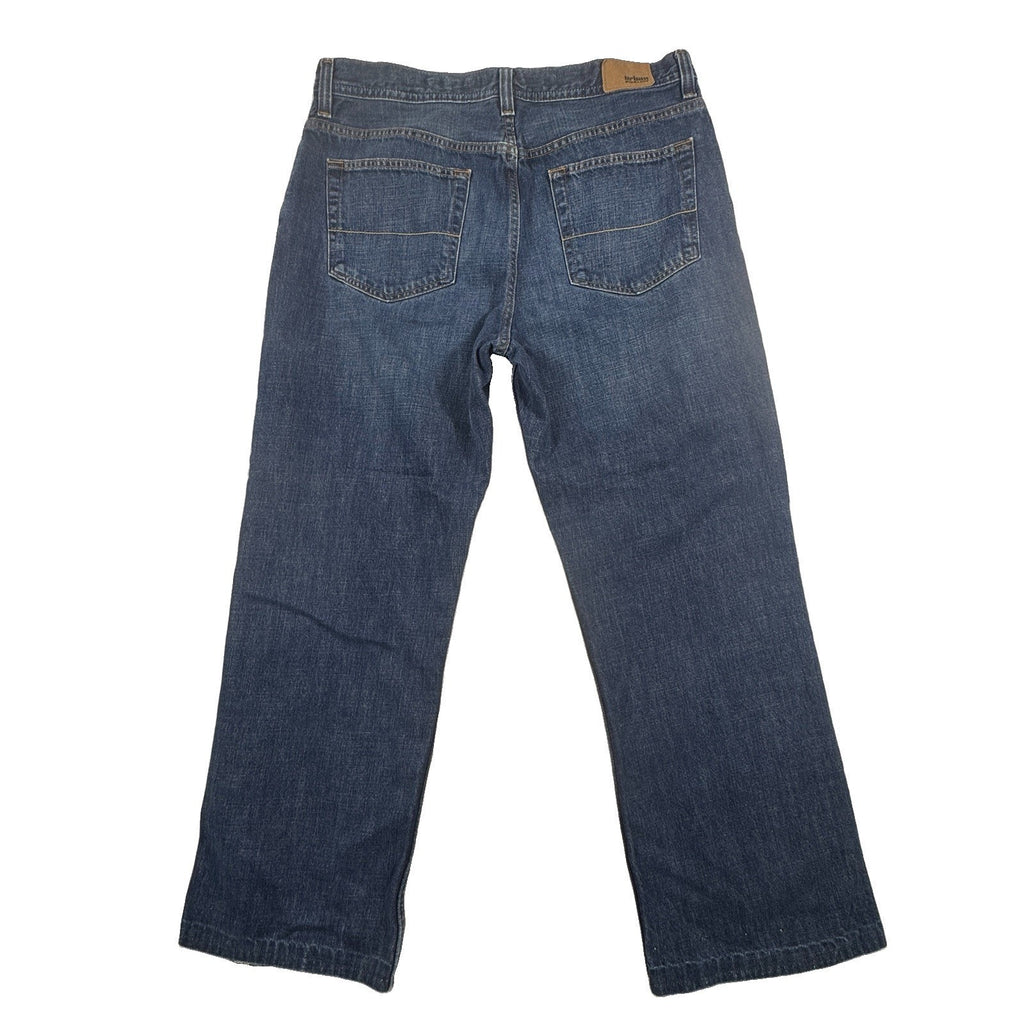 Urban Pipeline Relaxed Straight Jeans Mens 36x32 Blue Denim 100% Cotton Baggy