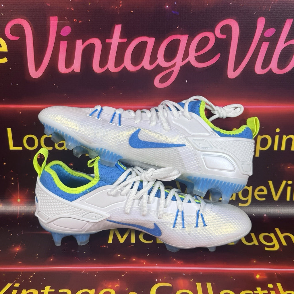 Nike Huarache 9 Elite Low LAX SE Lacrosse Cleats Men's Size 9.5 FV6147-100 New