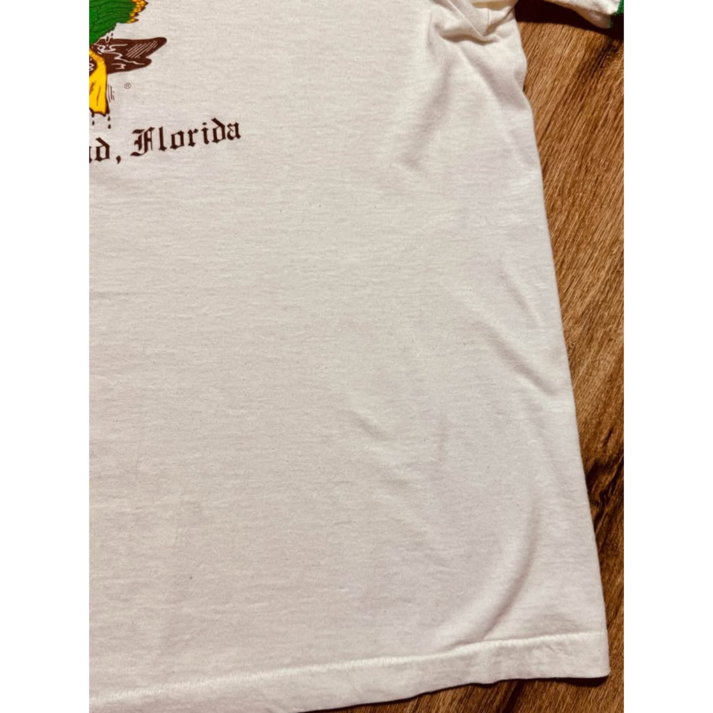 Vintage 1970s/1980s Screen Stars The Mucky Duck Captiva Island Florida Ringer T-Shirt USA XL