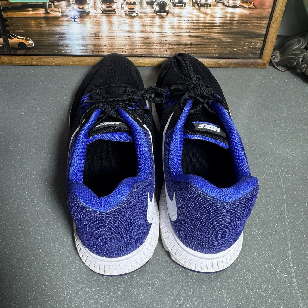 Nike Zoom Winflo 3 Mens Size 15 Blue Black Athletic Running Shoes Sneakers