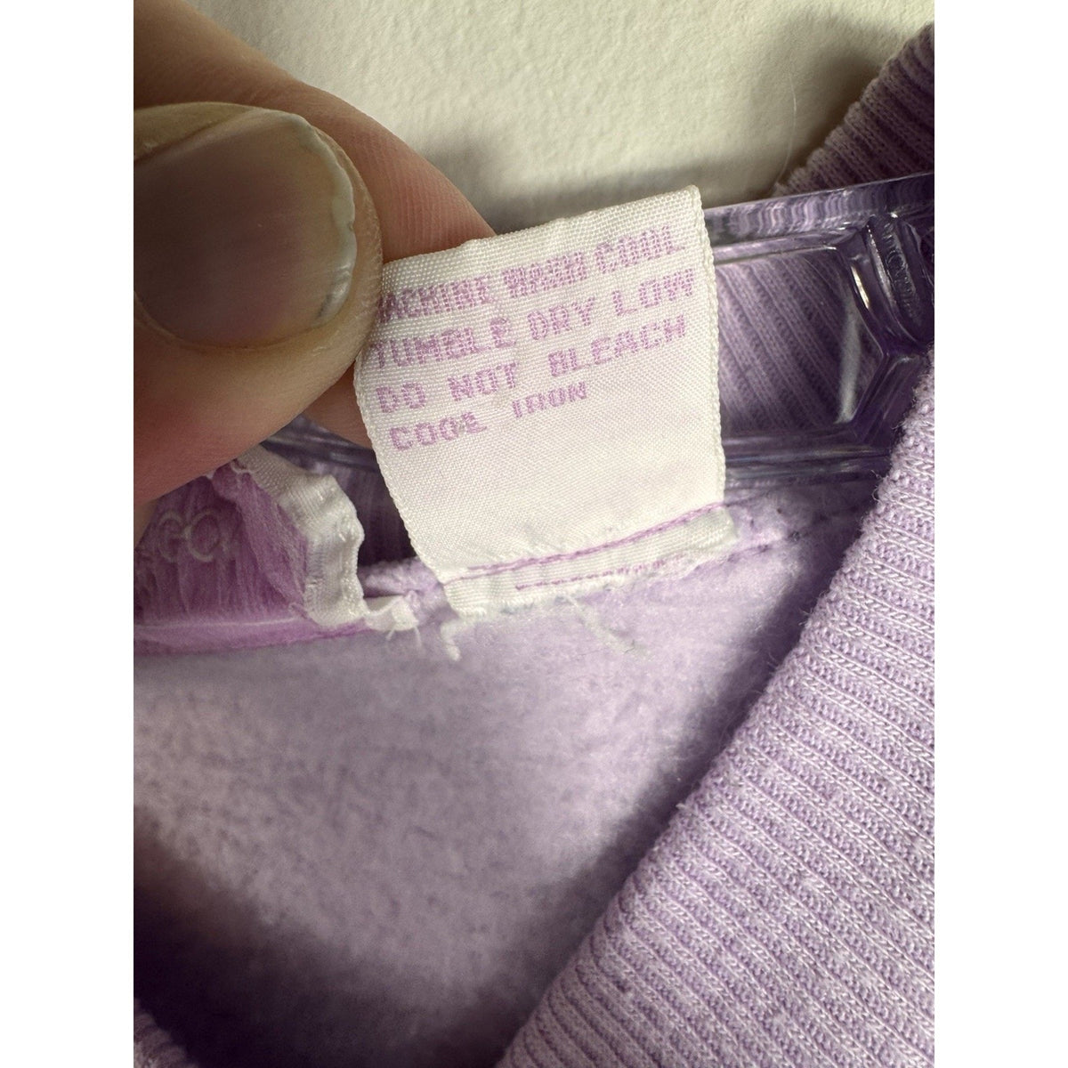 Rare Vtg 80s 90s Goolagong Purple Henley Sweatshirt Pullover Womens L Taiwan HTF