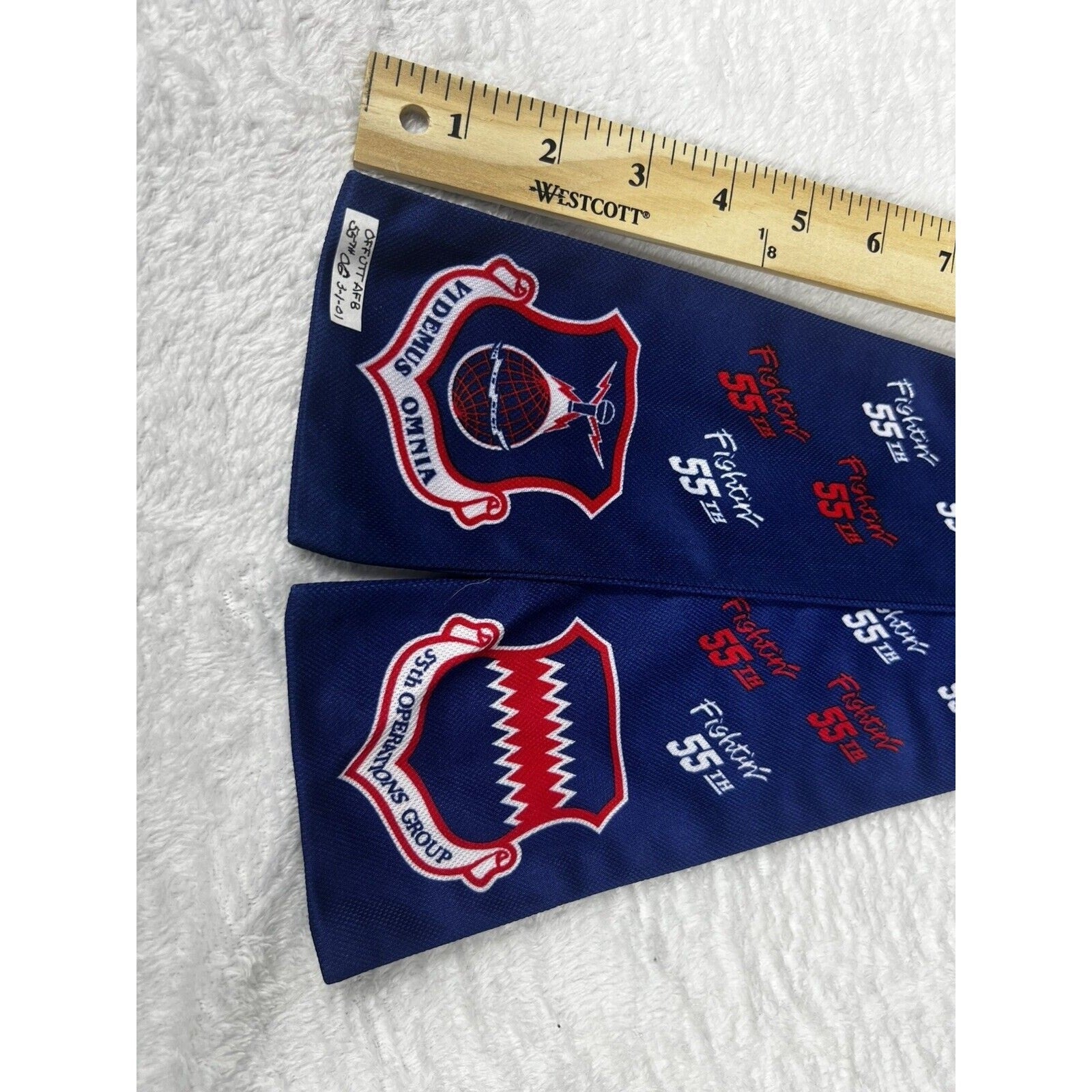 USAF Rakkel Rama World Flight Scarves Vintage Military Aviation Air Force Scarf