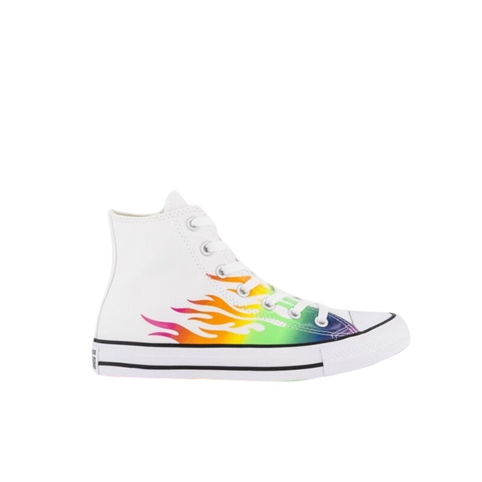 Converse Chuck Taylor All Star Pride LGBTQ Rainbow Flame High Top Men 13 A15780C