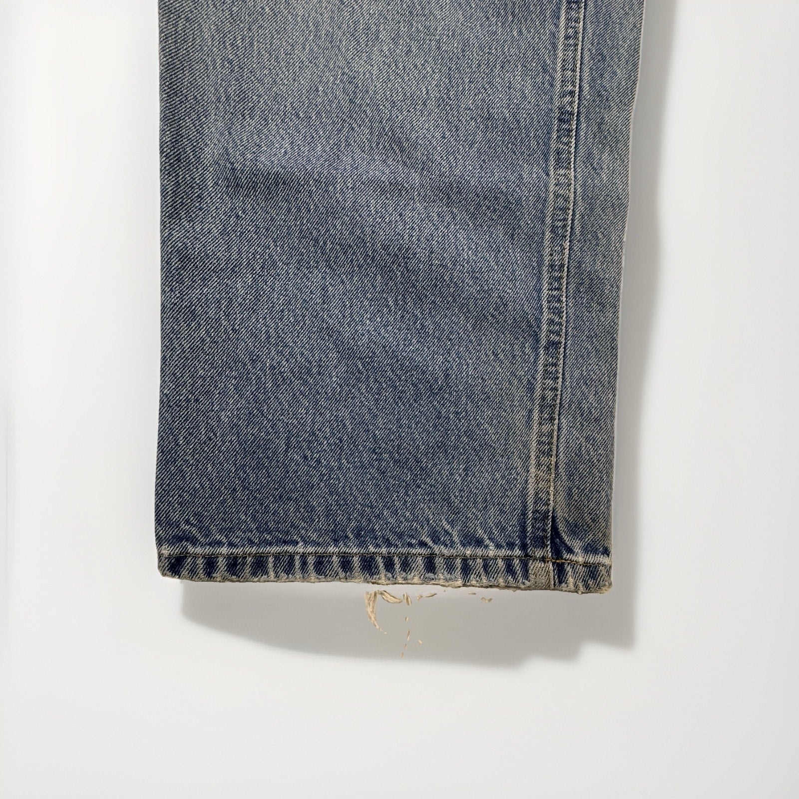 Carhartt B42 Relaxed Fit Jeans Mens 40x30 Distressed Workwear Denim Made Mexico