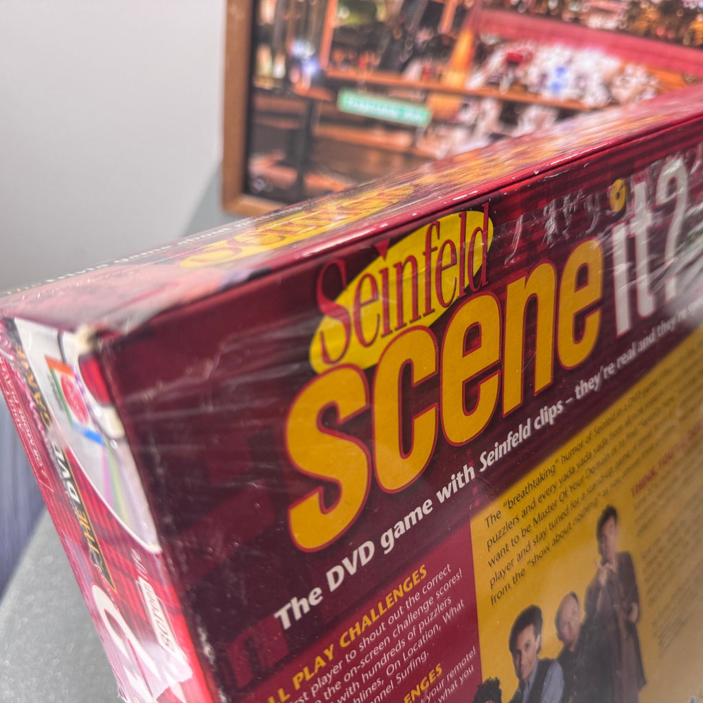 Seinfeld Scene It DVD Game 2008 Mattel Screenlife New Sealed Trivia Game Tv Show