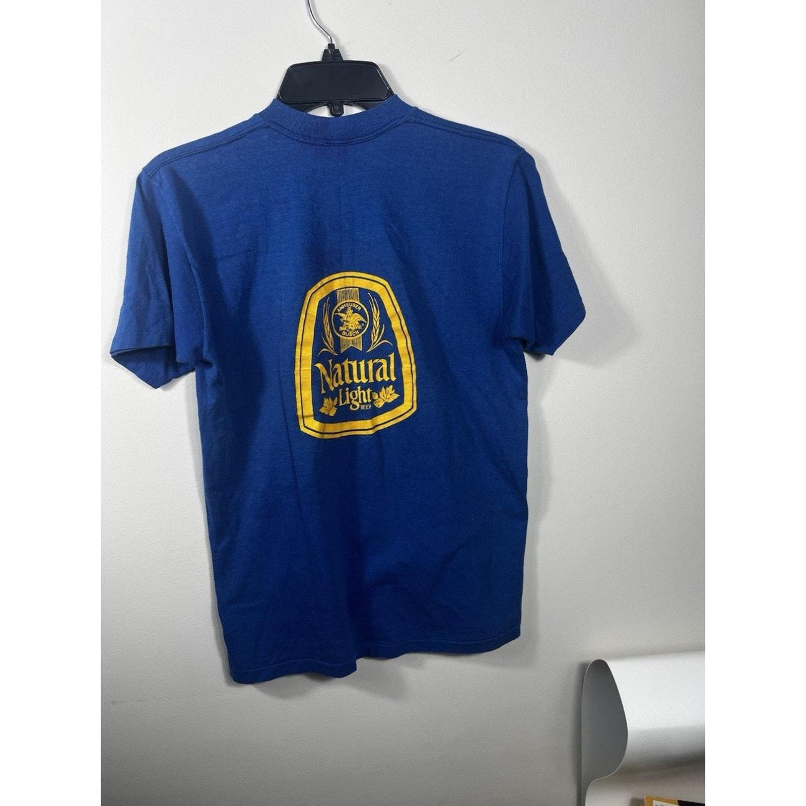 VTG 1981 Choo Choo Classic Five Mile Race T-Shirt – Natural Light Beer M