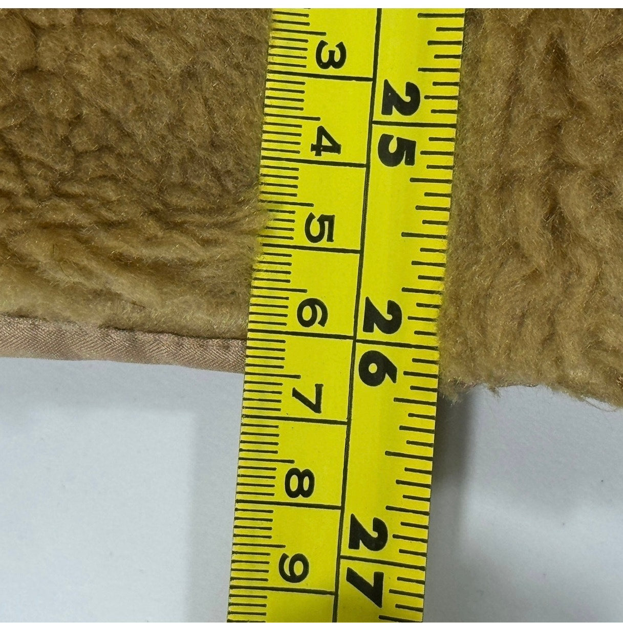 J.Crew Sherpa Fleece Vest Womens Small Beige Tan Teddy Full Zip Cozy Fall 2018